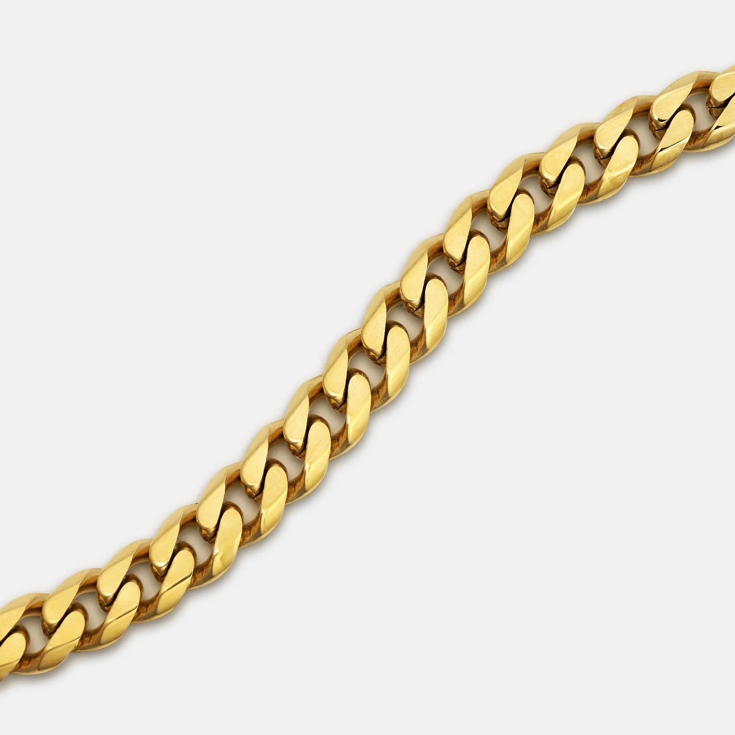 5mm Curb Chain - 18K Gold - 20" - Image 3
