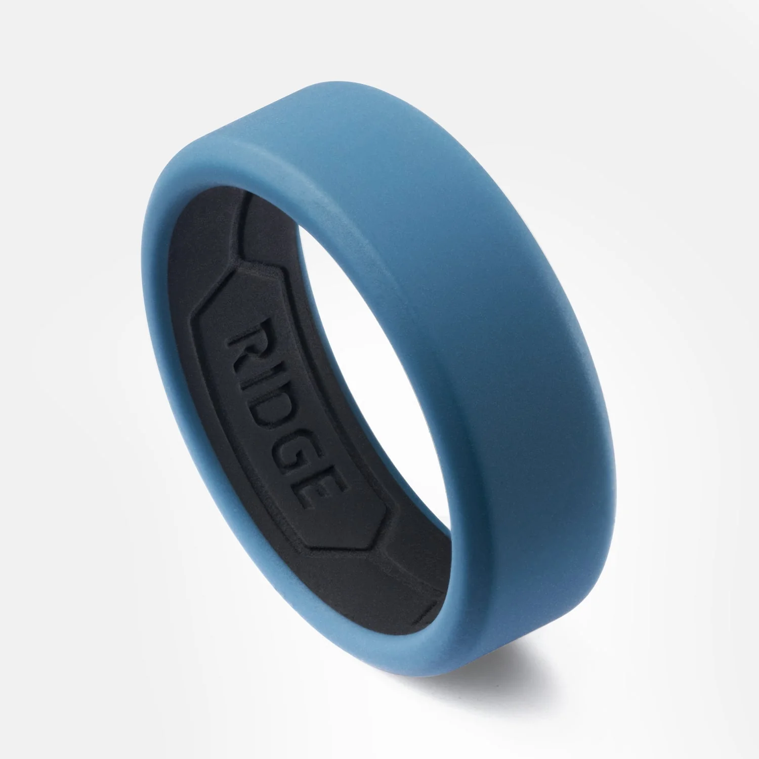 8mm Silicone Ring Set - Alpine Navy
