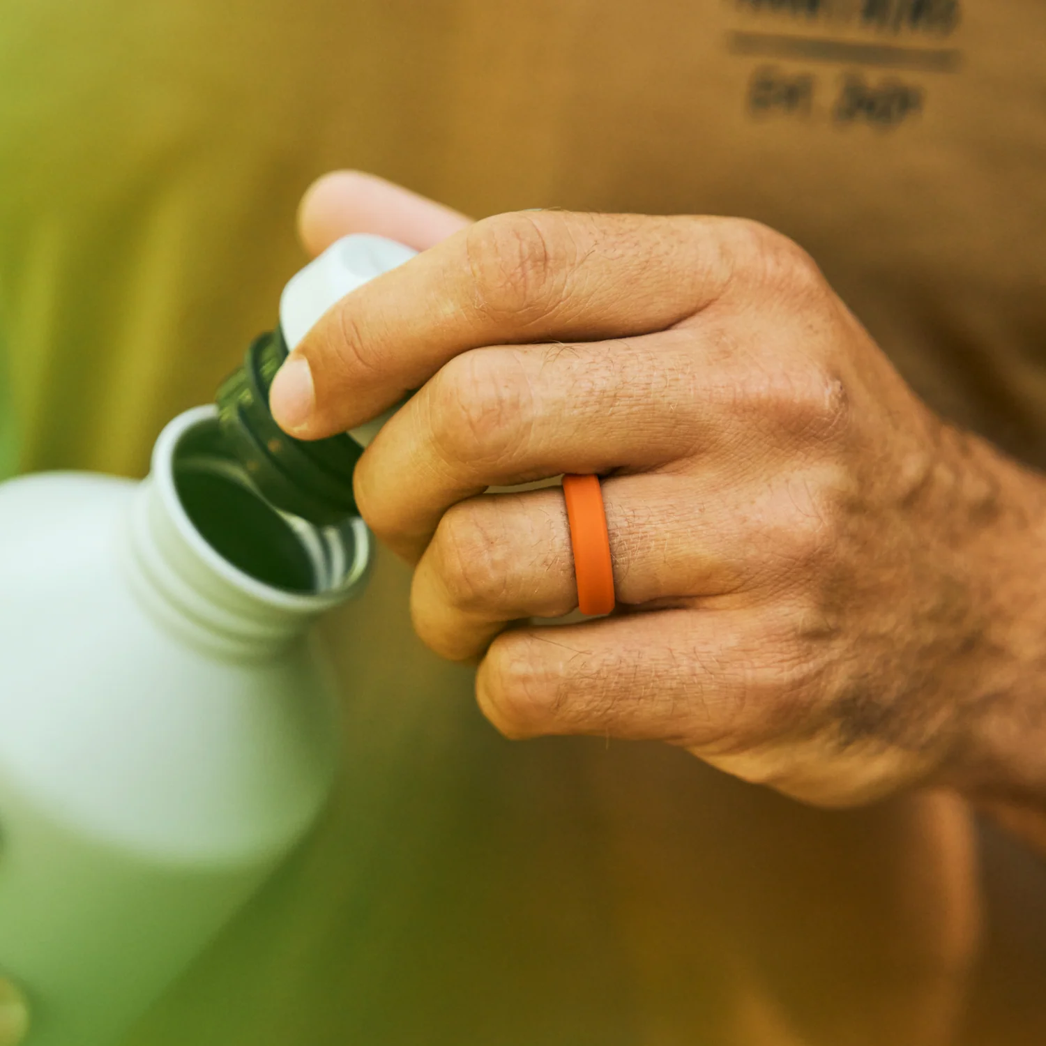 6mm Silicone Ring Set - Basecamp Orange - Image 3