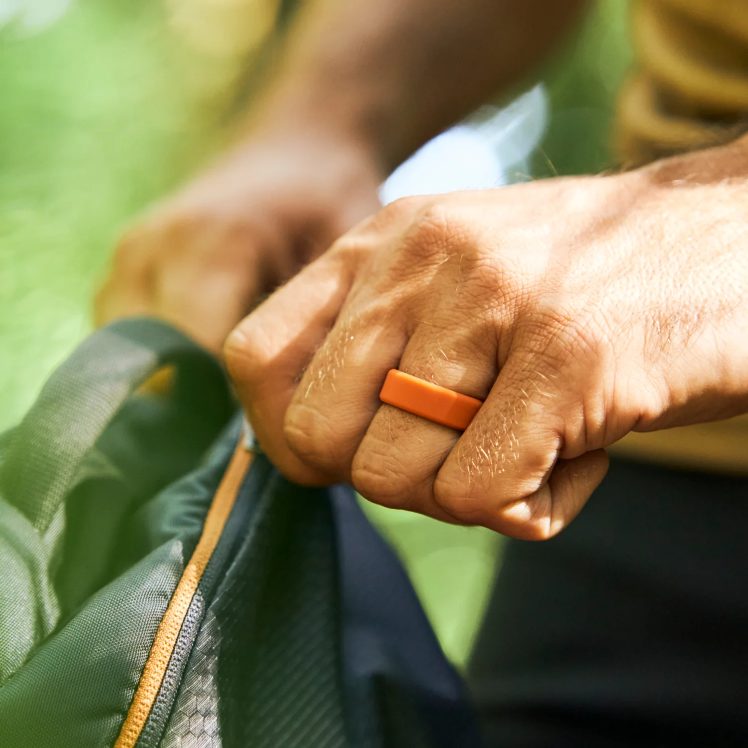8mm Silicone Ring Set - Basecamp Orange - Image 3