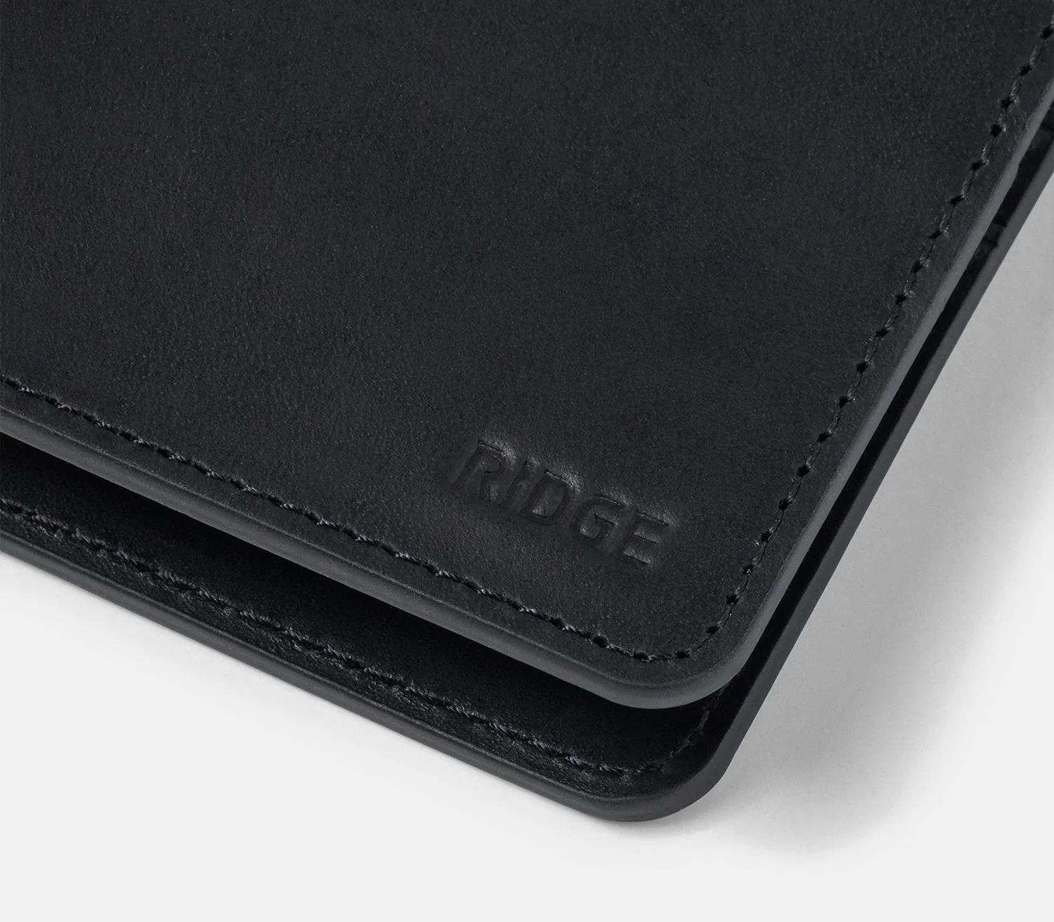 Ridge Billfold - Midnight Black Leather - Image 6