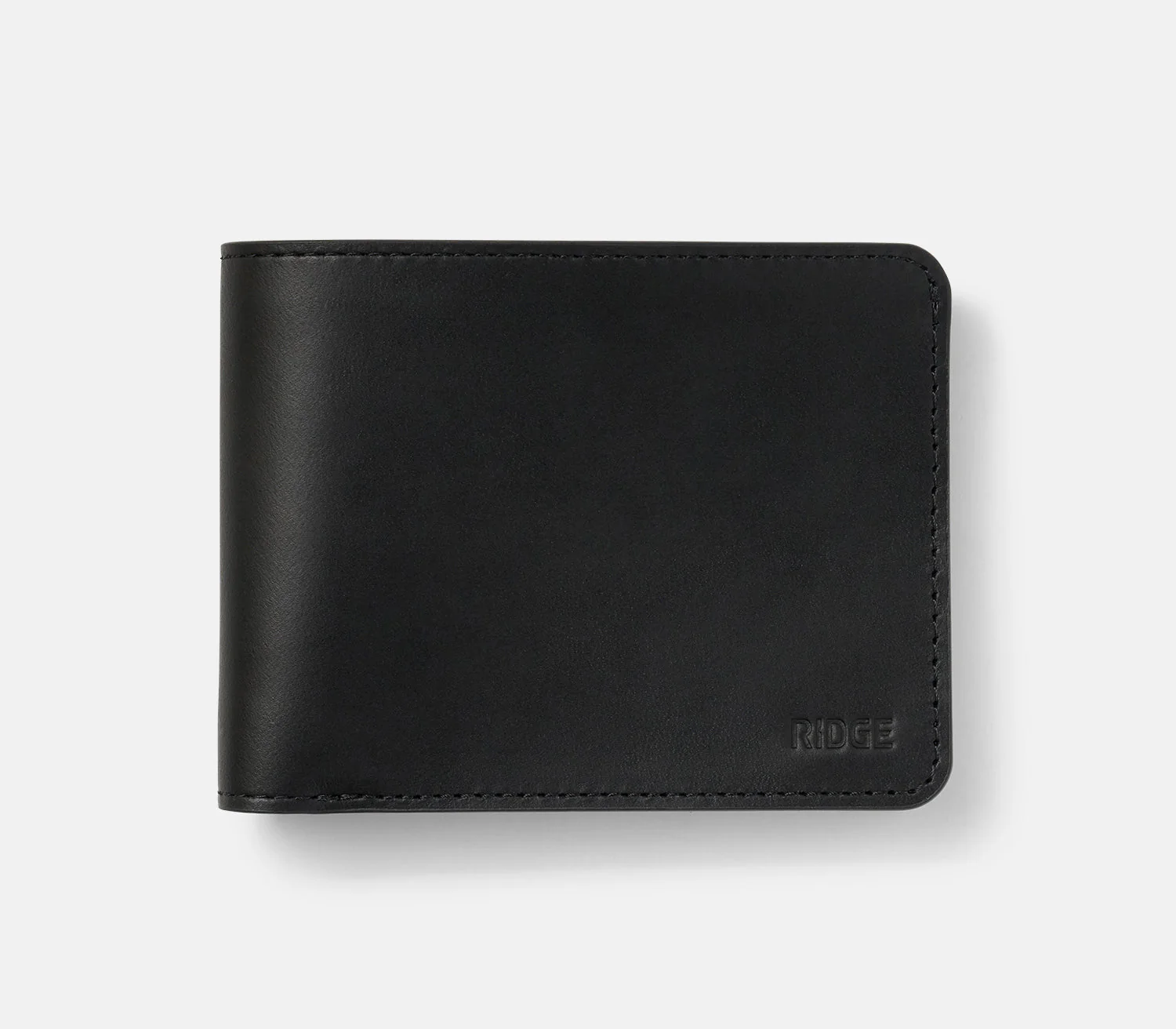 Ridge Billfold - Midnight Black Leather - Image 8