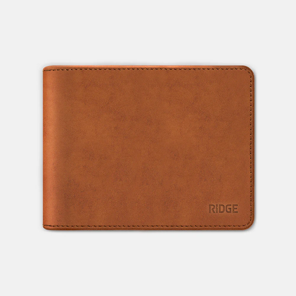 Ridge Billfold - Tobacco Brown Leather