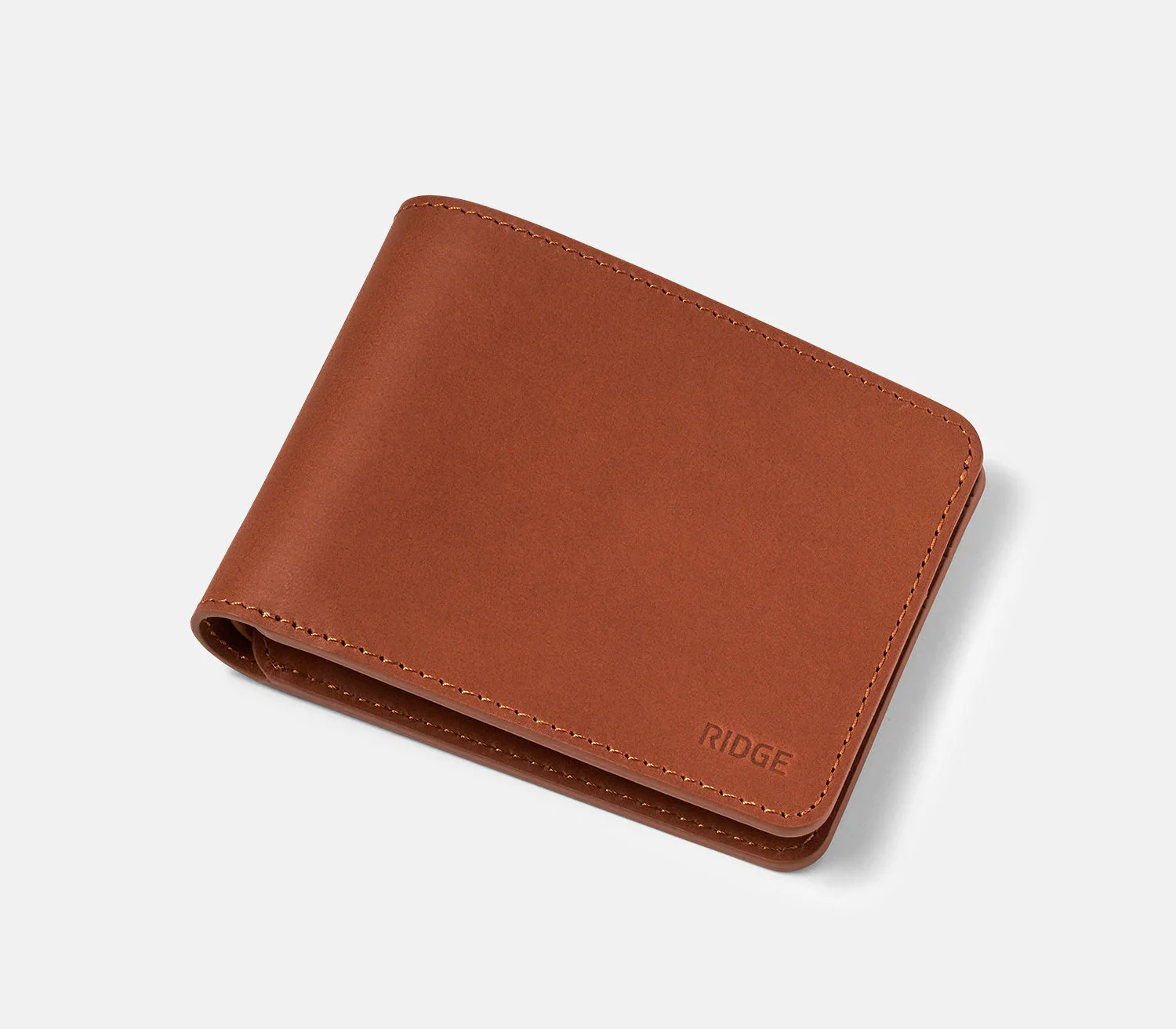 Ridge Billfold - Tobacco Brown Leather - Image 3