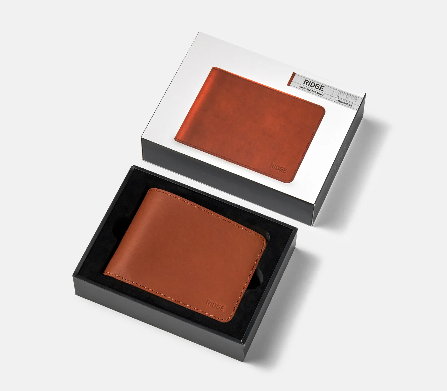 Ridge Billfold - Tobacco Brown Leather - Image 8