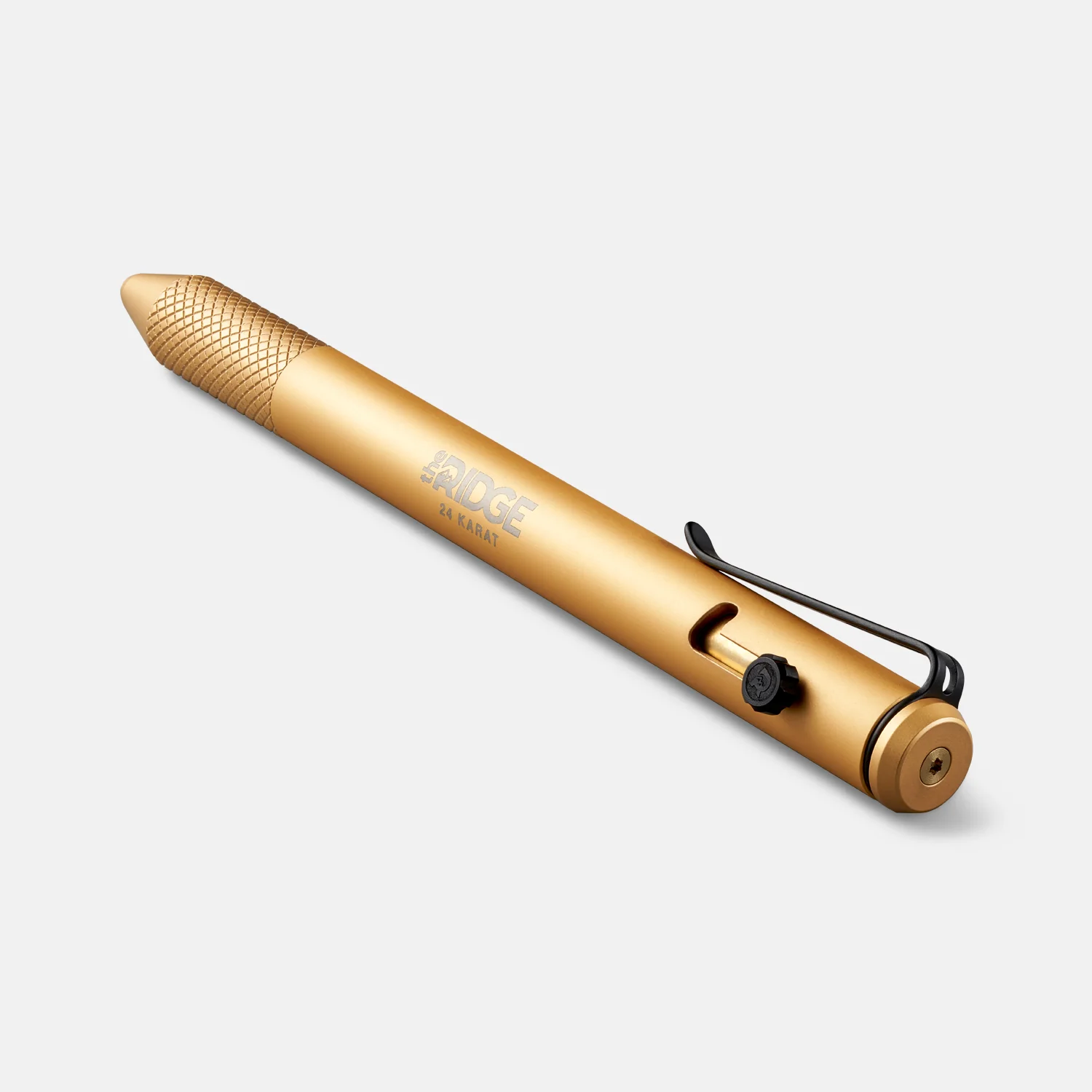 Ridge Bolt Action Pen - 24K Gold - Image 2