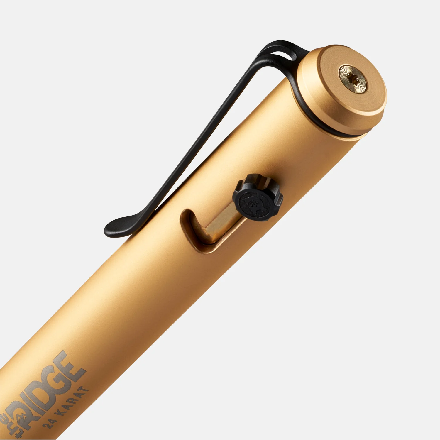 Ridge Bolt Action Pen - 24K Gold - Image 3