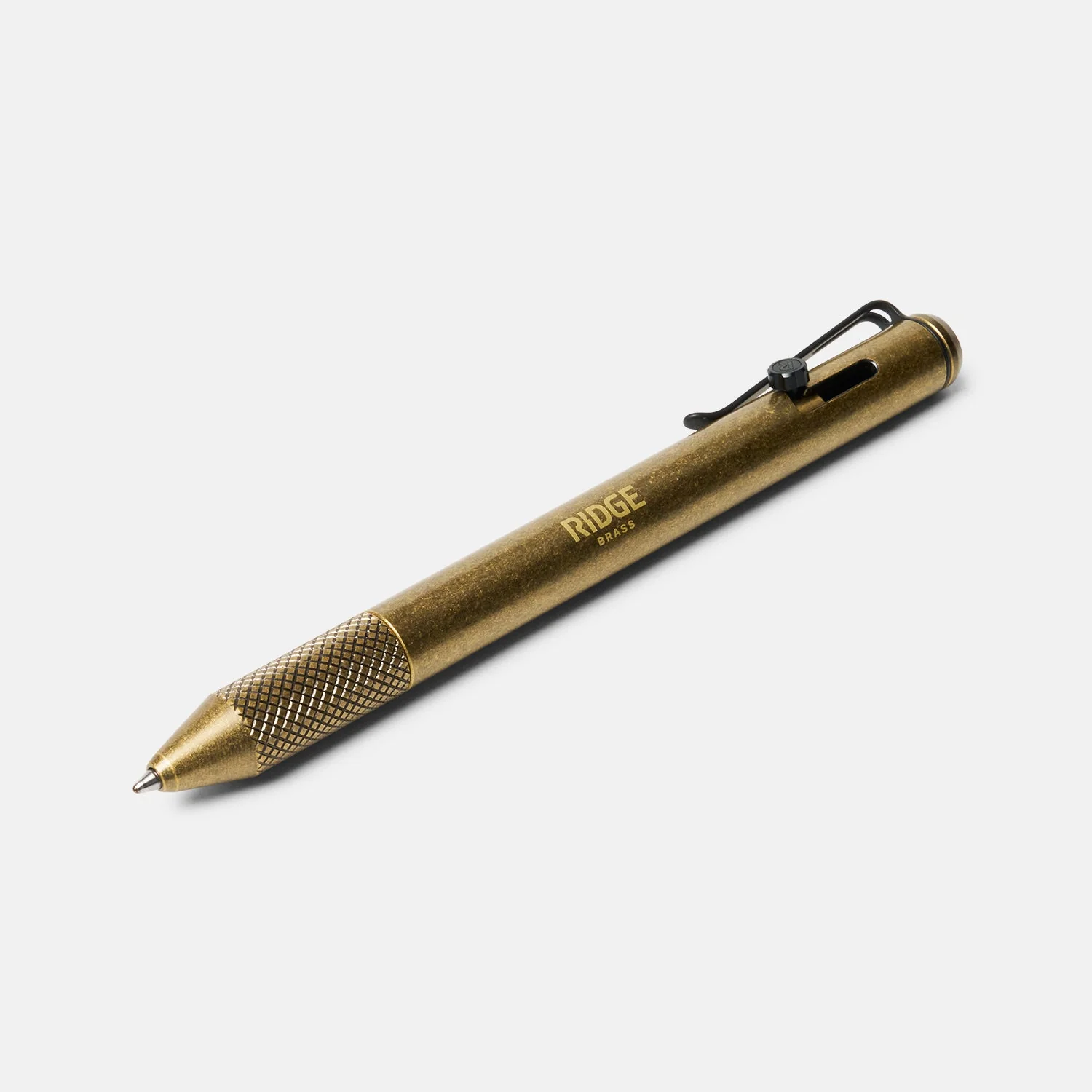 Ridge Bolt Action Pen - Brass - Image 3