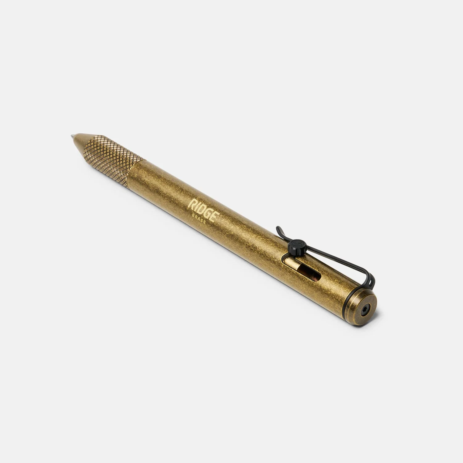 Ridge Bolt Action Pen - Brass - Image 4
