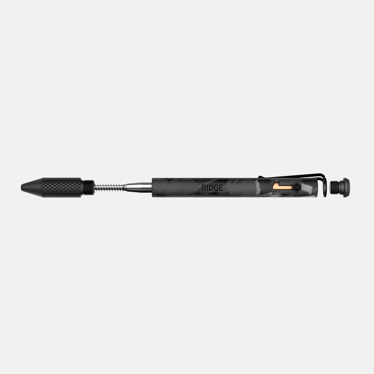 Ridge Bolt Action Pen - Forged Carbon - Image 5