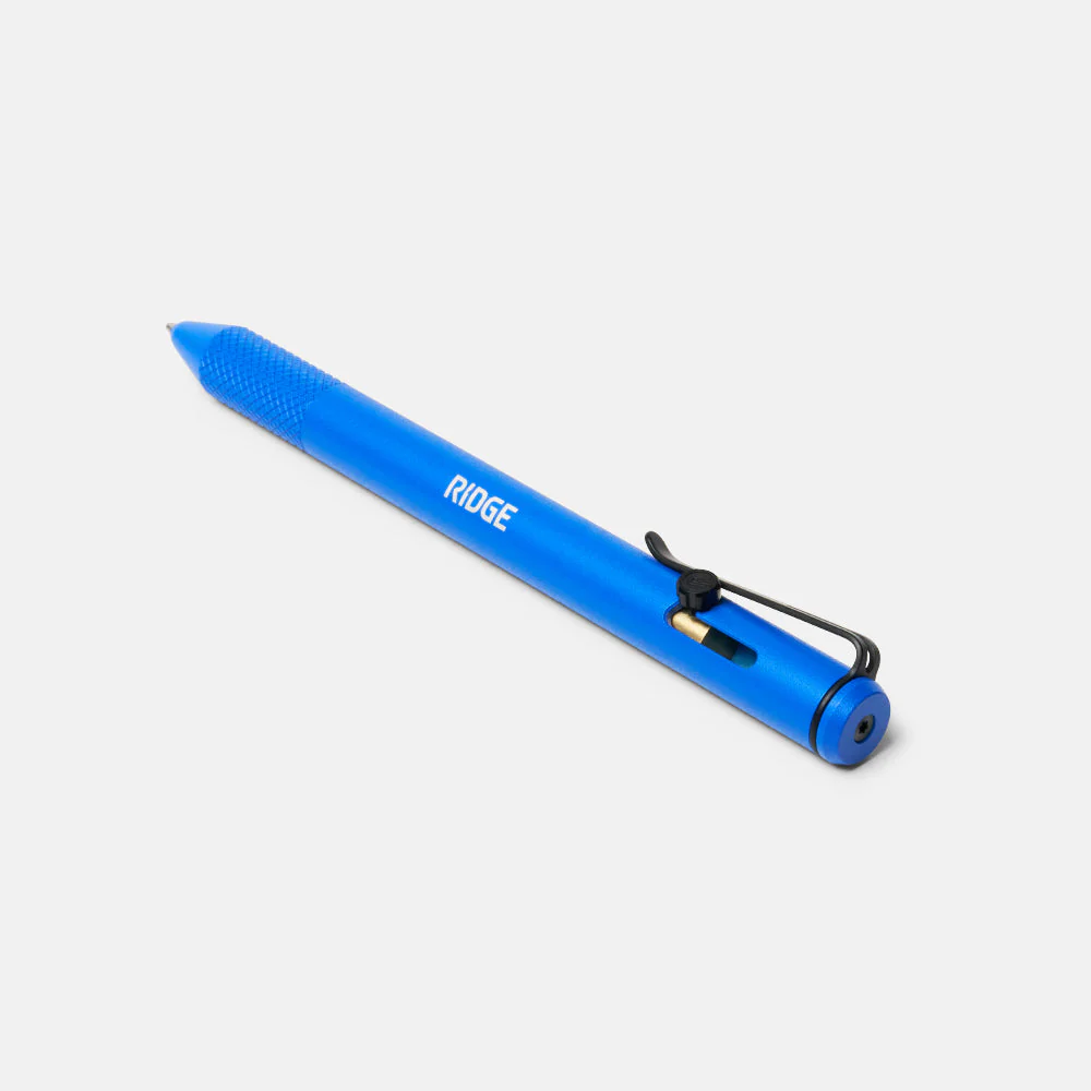 Ridge Bolt Action Pen - High Dive Blue - Image 2