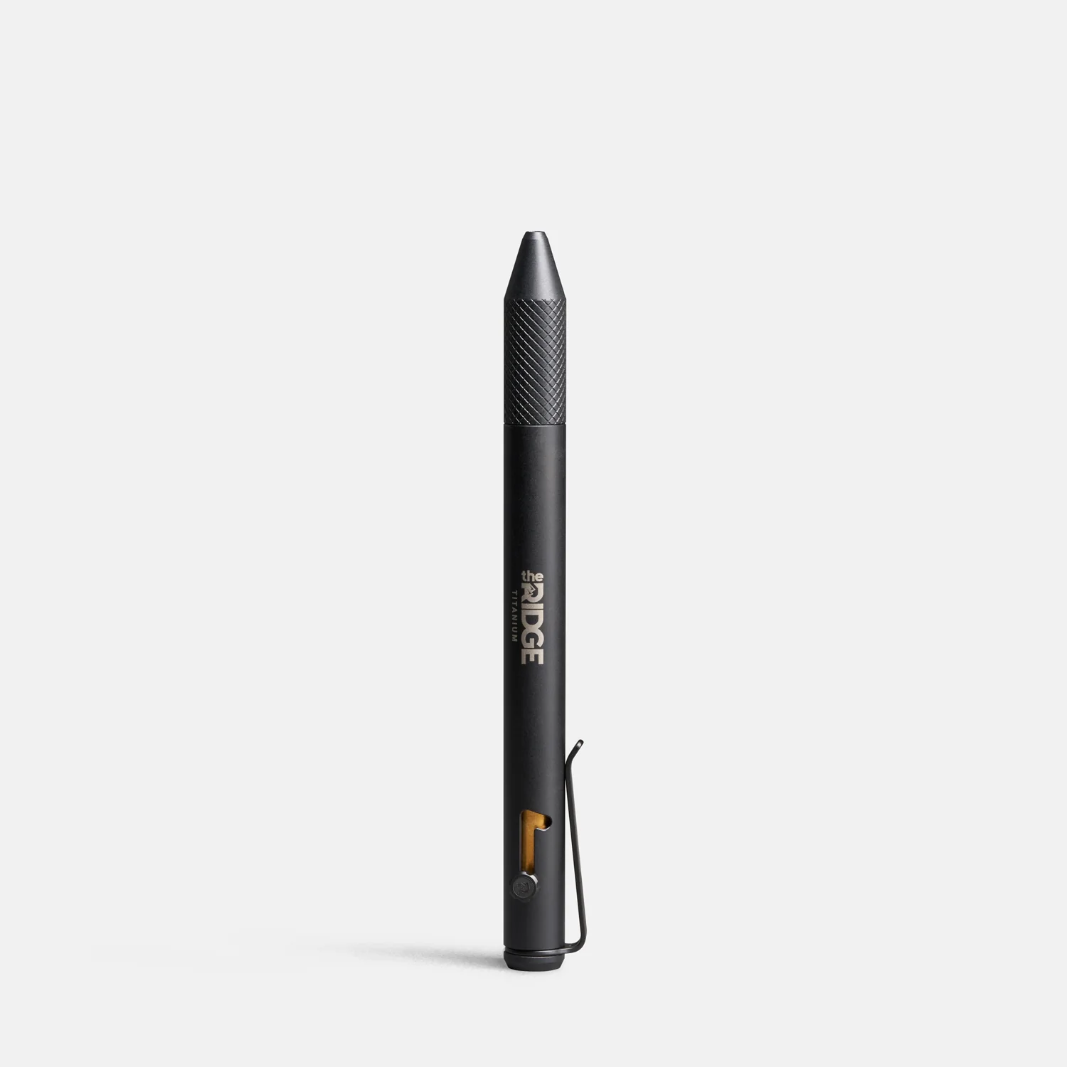Ridge Bolt Action Pen - Matte Black Titanium - Image 6