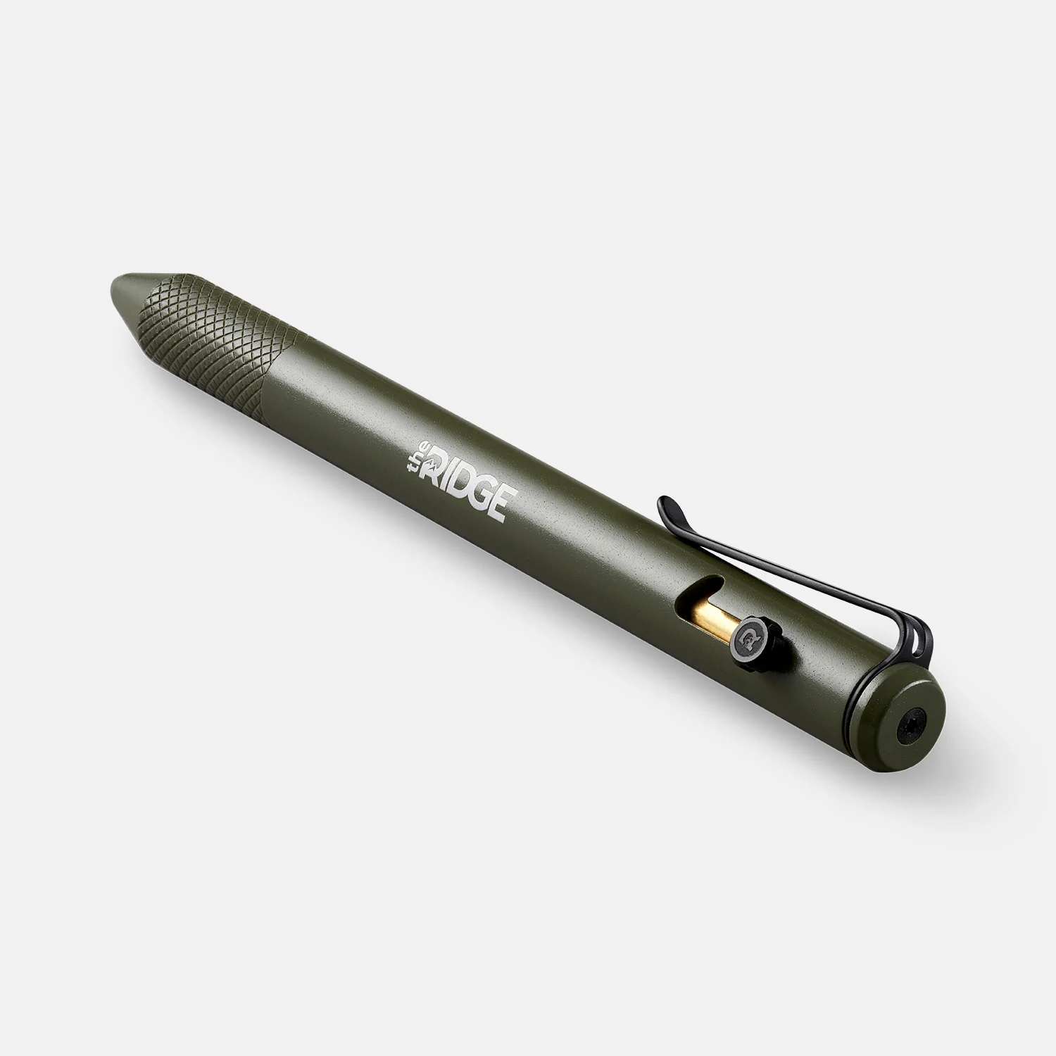 Ridge Bolt Action Pen - Matte Olive - Image 2