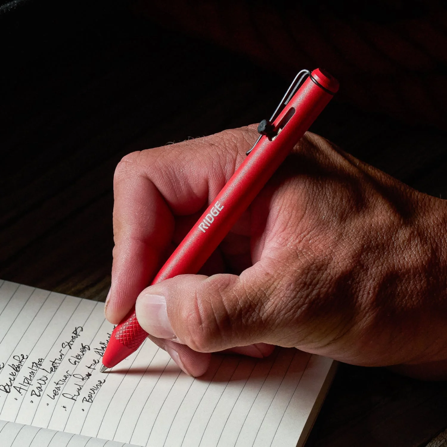 Ridge Bolt Action Pen - Rodeo Red - Image 5
