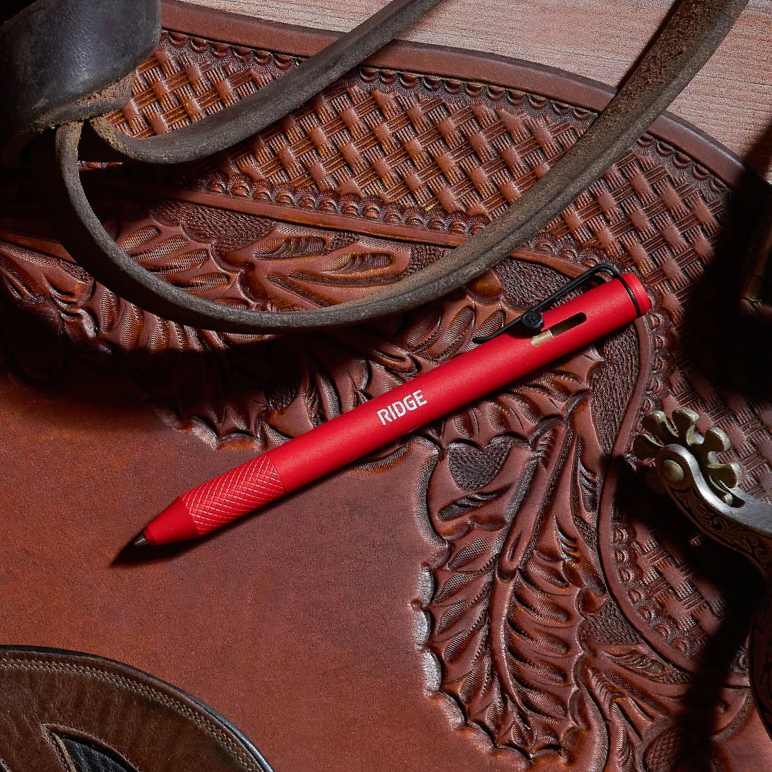 Ridge Bolt Action Pen - Rodeo Red - Image 6