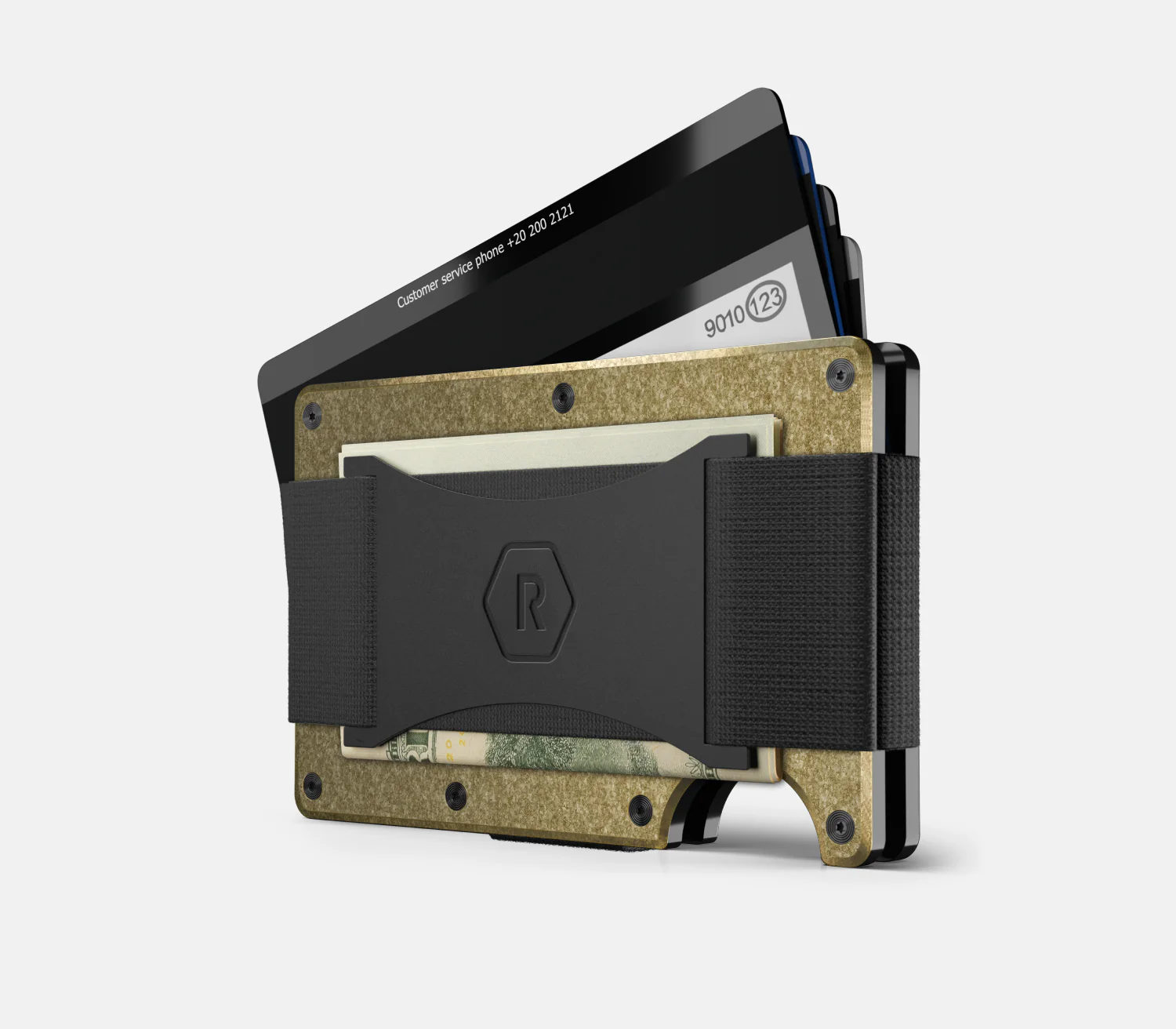 Ridge Wallet - Brass - Image 3