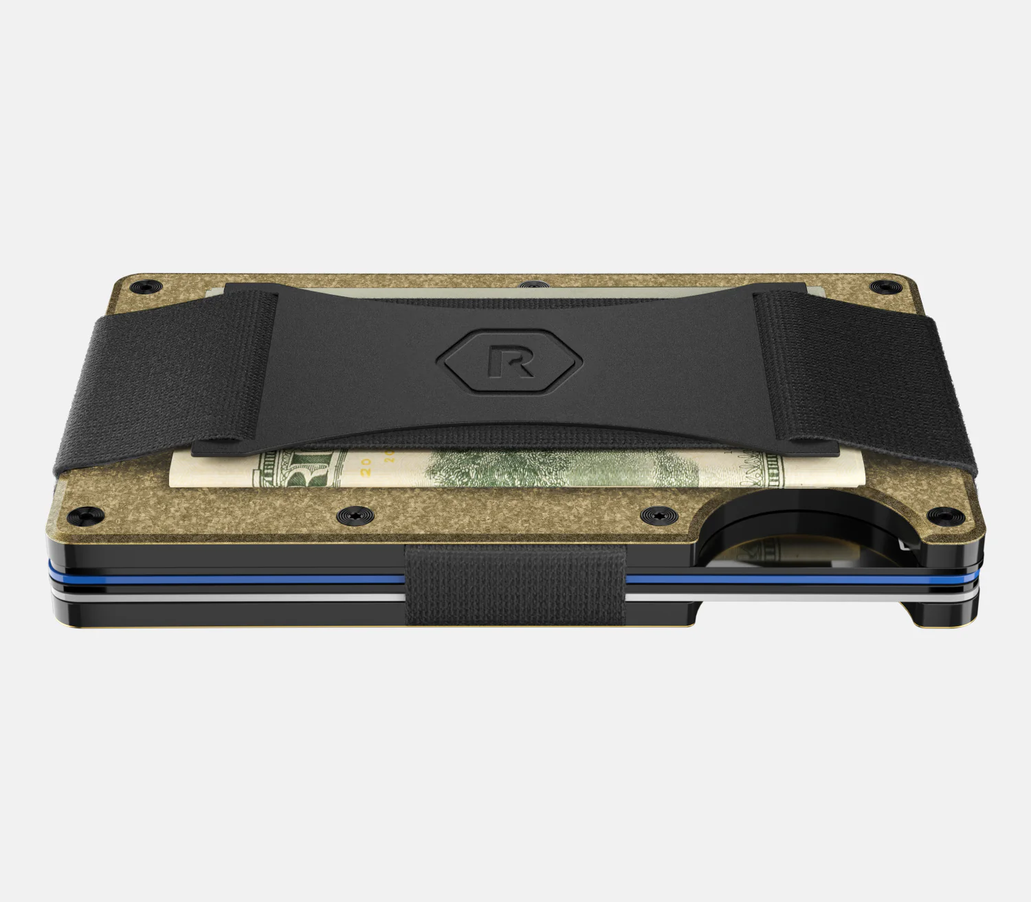 Ridge Wallet - Brass - Image 4