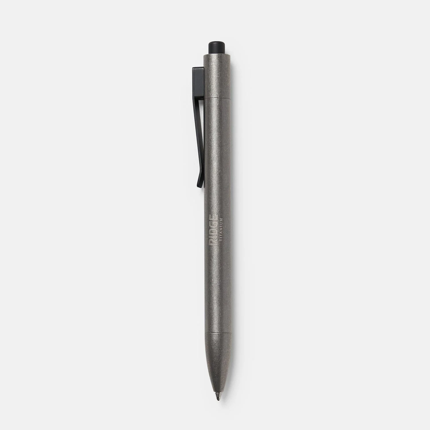 Ridge Click Pen - Stonewashed Titanium - Image 8