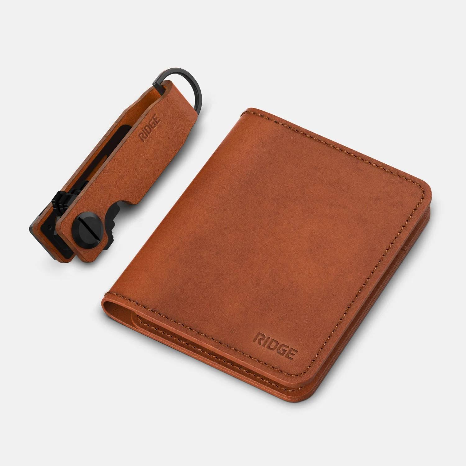 Daily Driver Kit - Bifold - Tobacco Brown Leather - Image 2