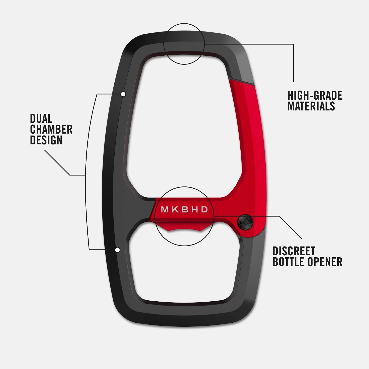 Dual Chamber Carabiner - MKBHD - Image 8