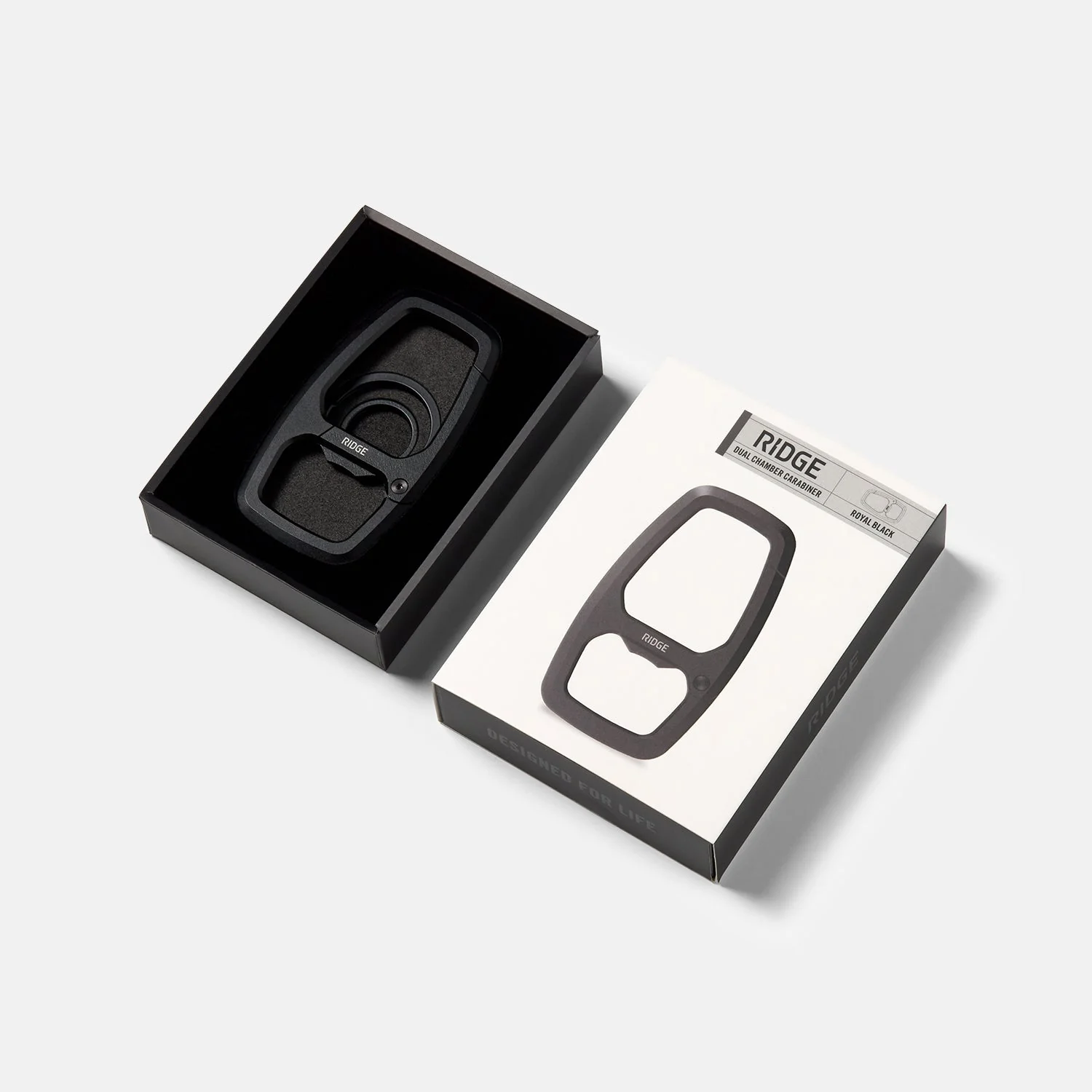 Dual Chamber Carabiner - Royal Black - Image 10
