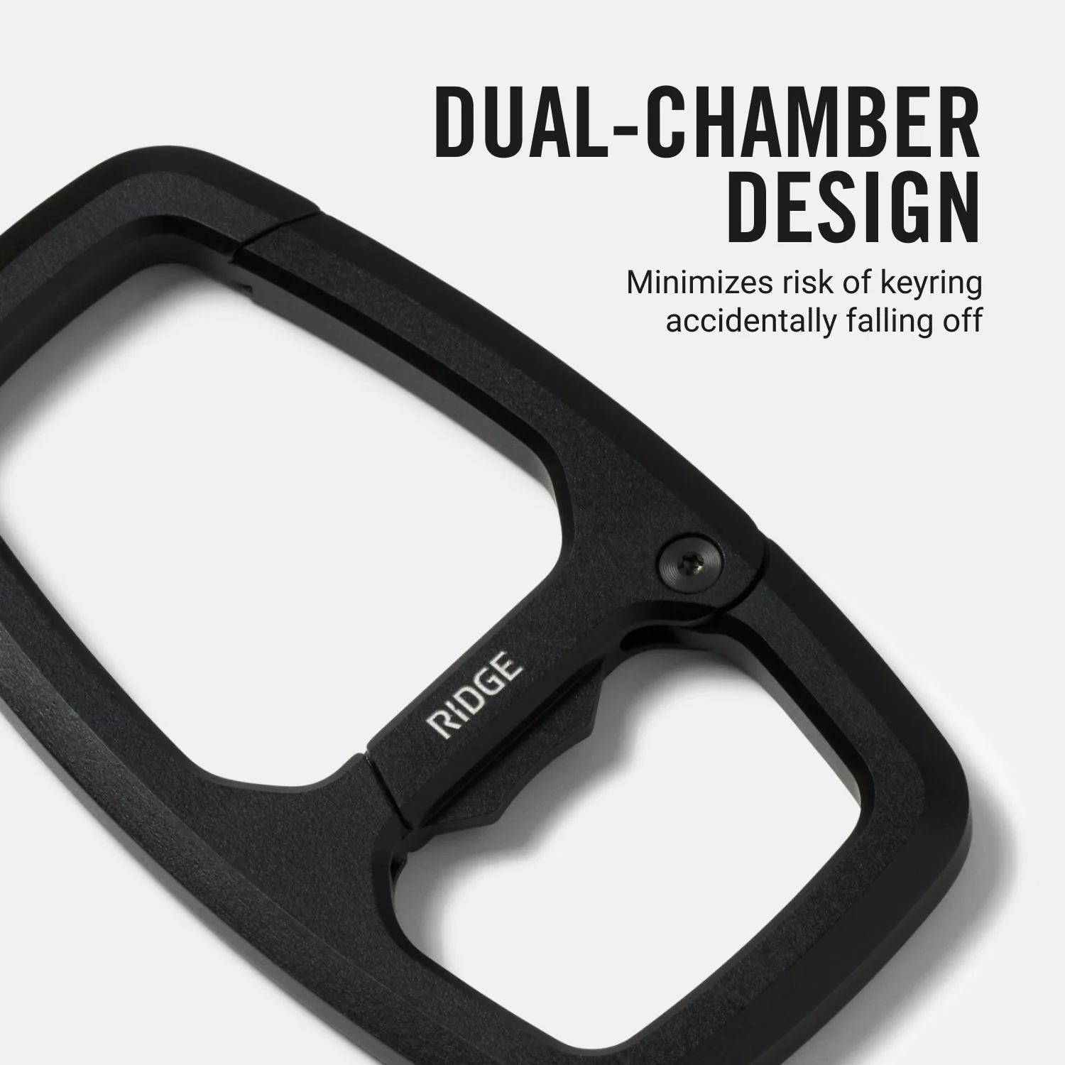 Dual Chamber Carabiner - Royal Black - Image 6