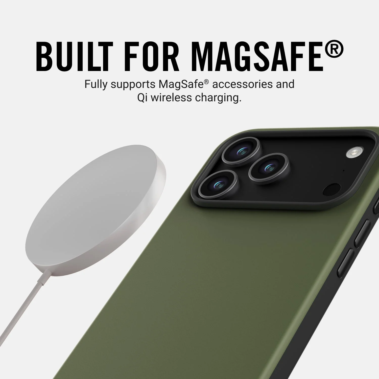 Everyday Charging Kit - iPhone 17 Pro - Matte Olive - Image 7