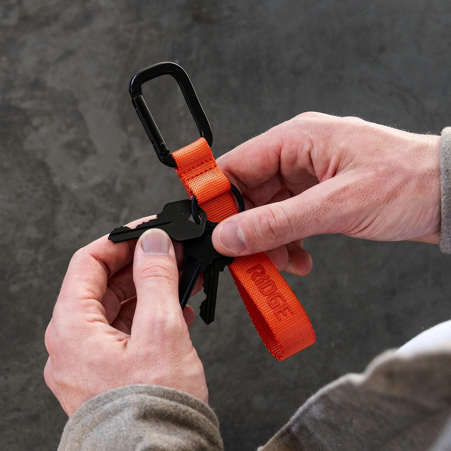 Ridge Keychain - Basecamp Orange - Image 5