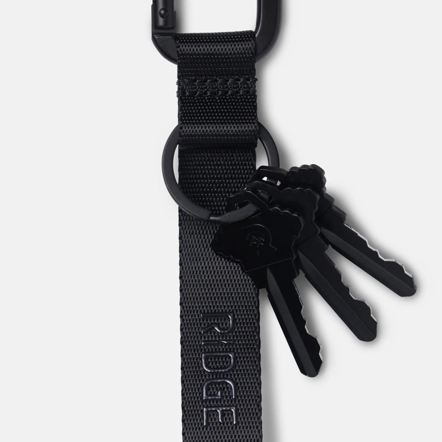 Ridge Keychain - Matte Black - Image 4