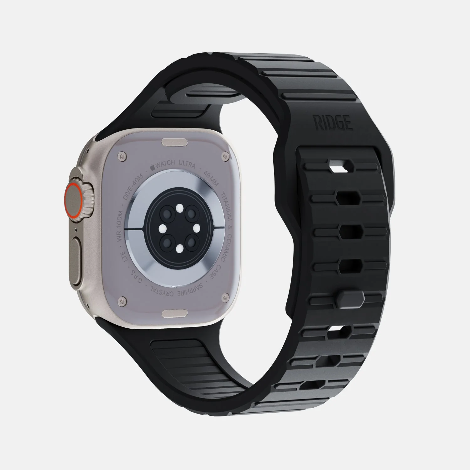 Everyday Watch Straps - Matte Black - Ultra/46mm - Image 3