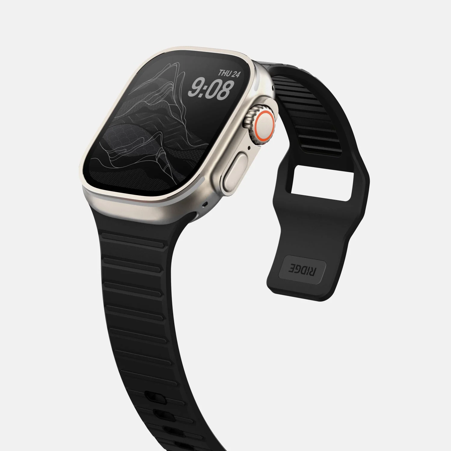 Everyday Watch Straps - Matte Black - Ultra/46mm - Image 4