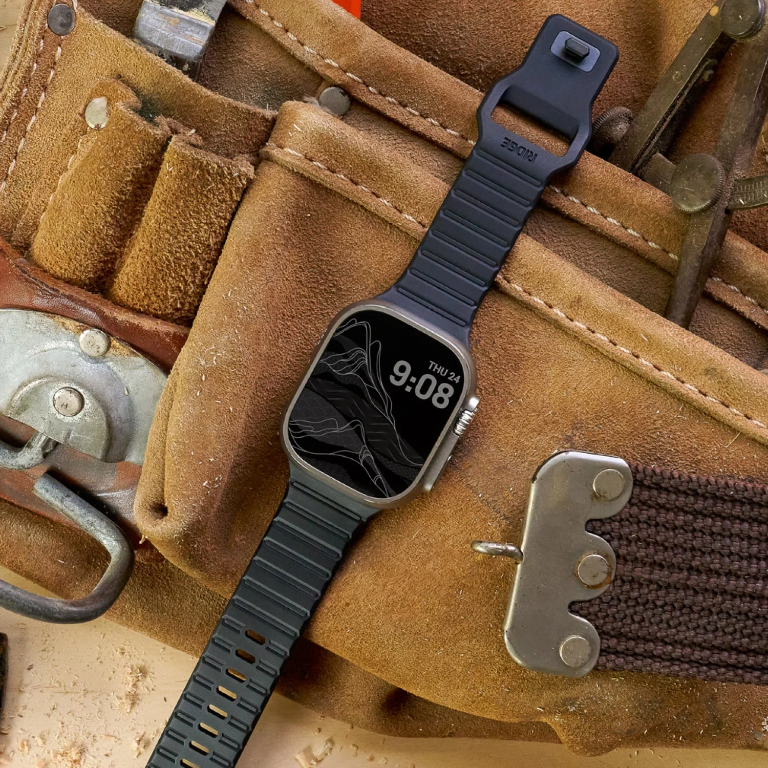 Everyday Watch Straps - Matte Black - Ultra/46mm - Image 6