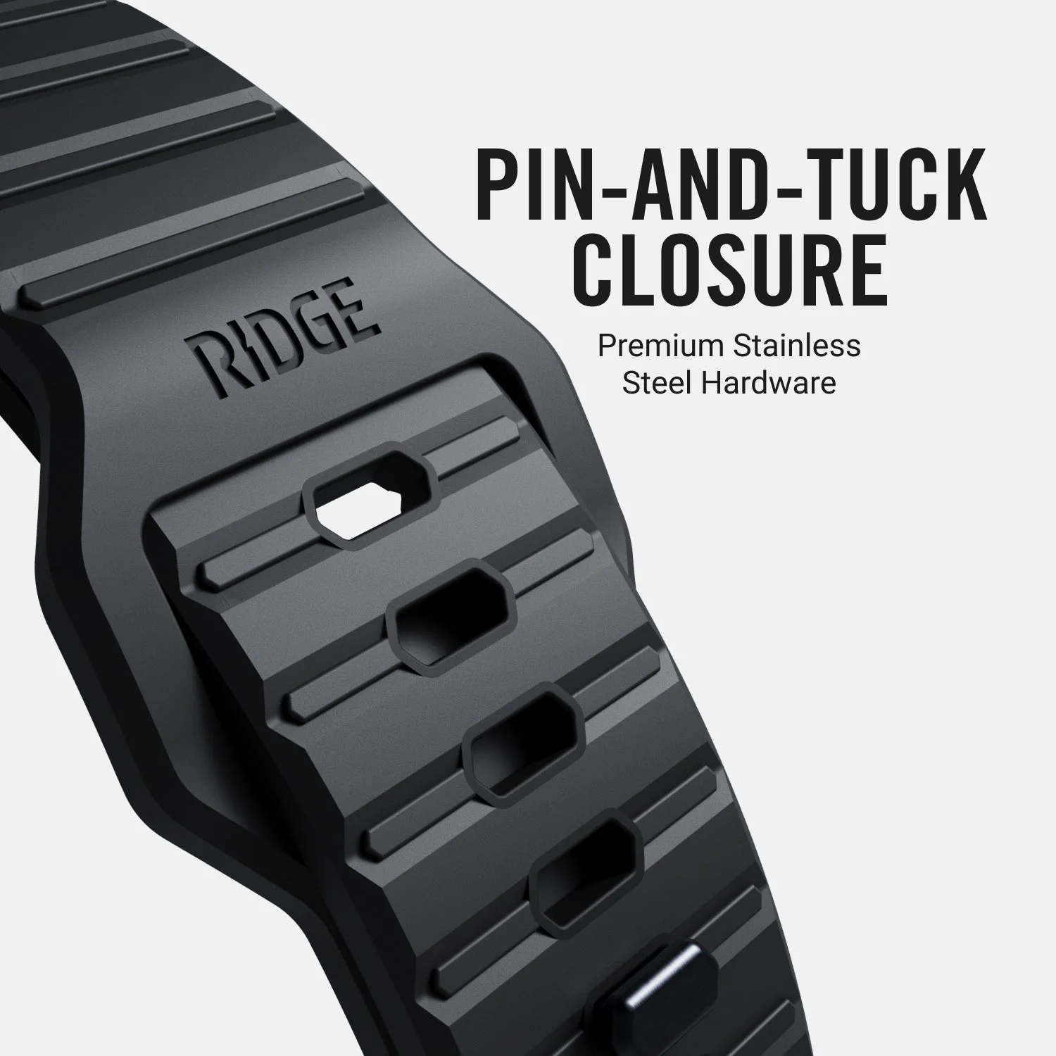 Everyday Watch Straps - Matte Black - Ultra/46mm - Image 9