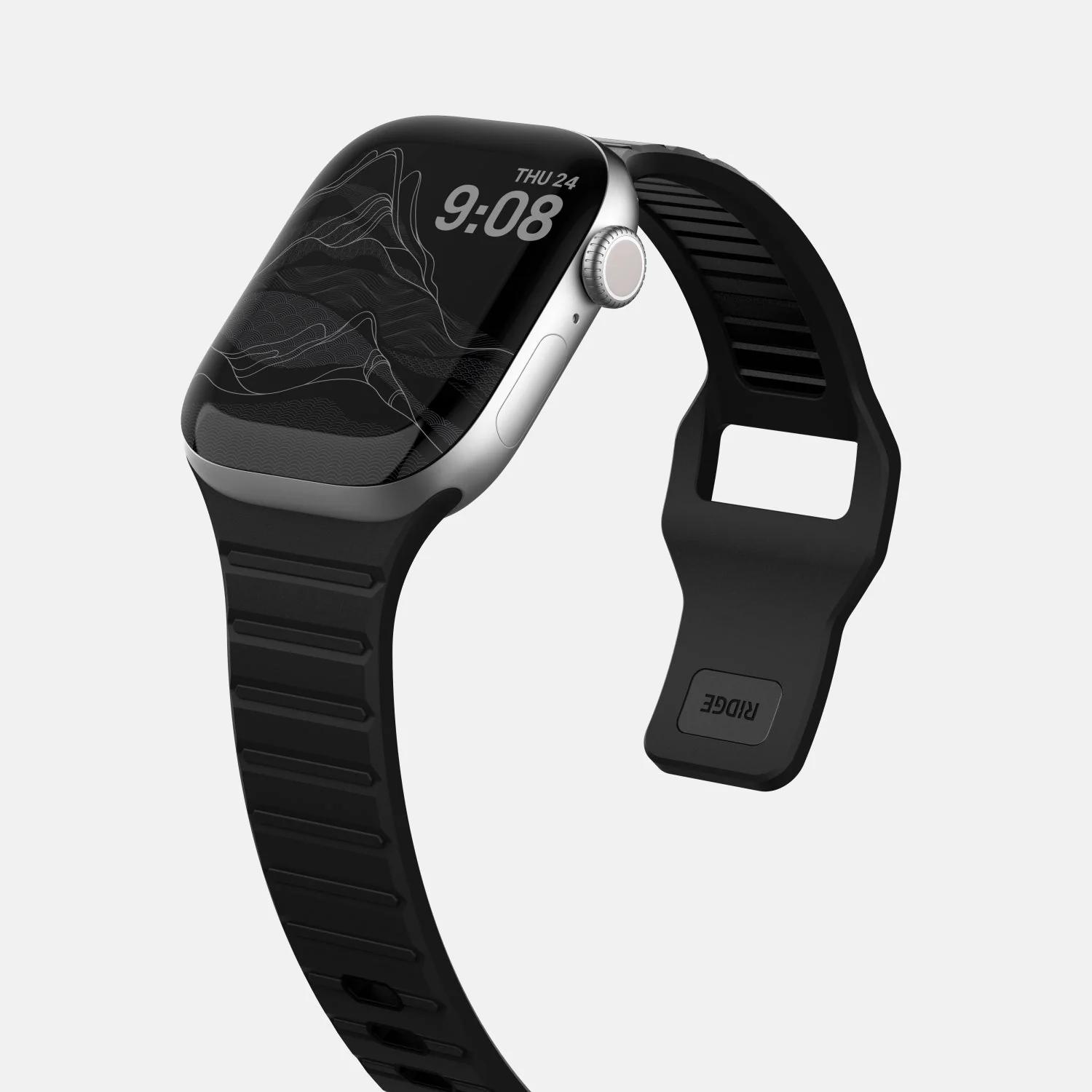 Everyday Watch Straps - Matte Black - 41/42mm - Image 4