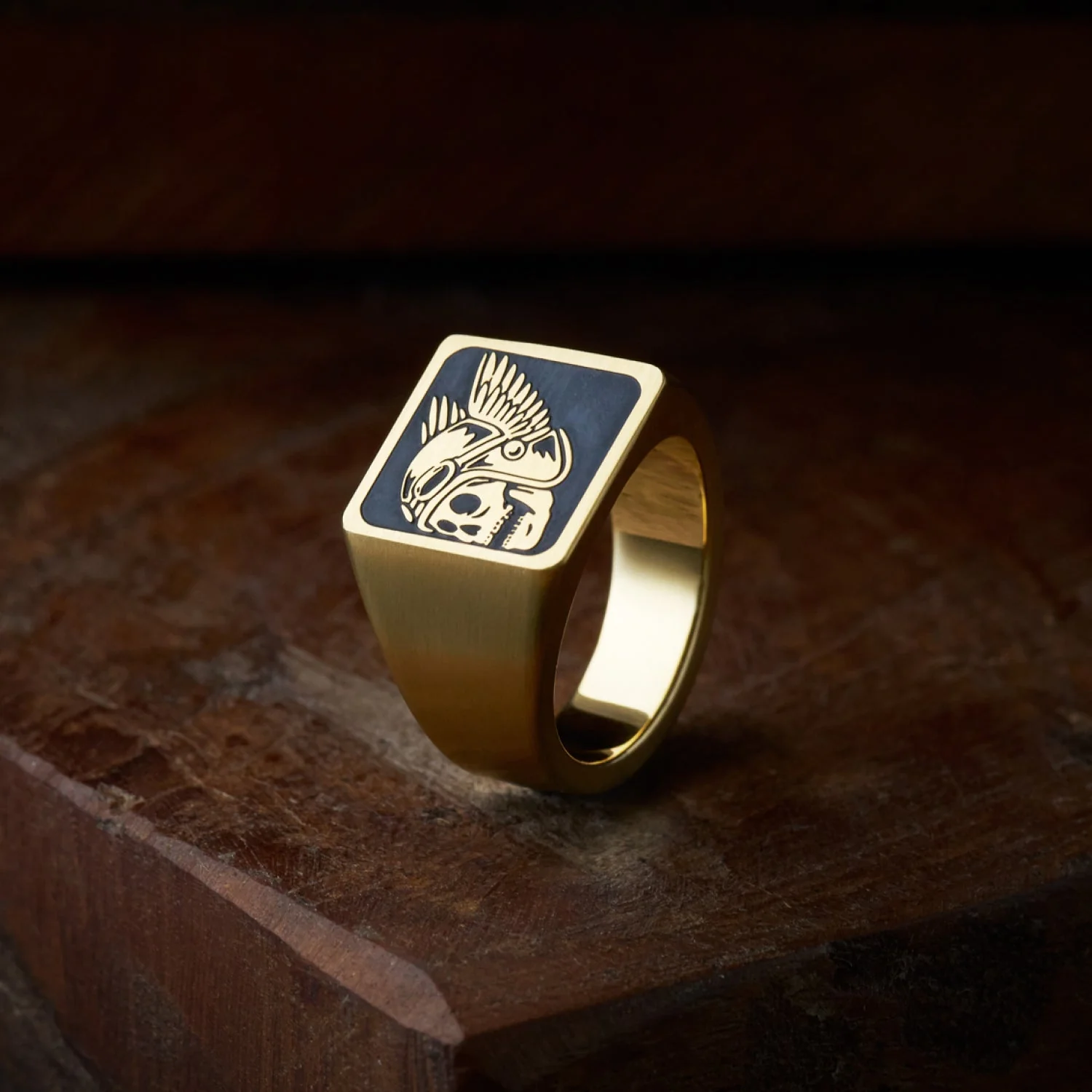 Godspeed Signet - 18K Gold - Image 6