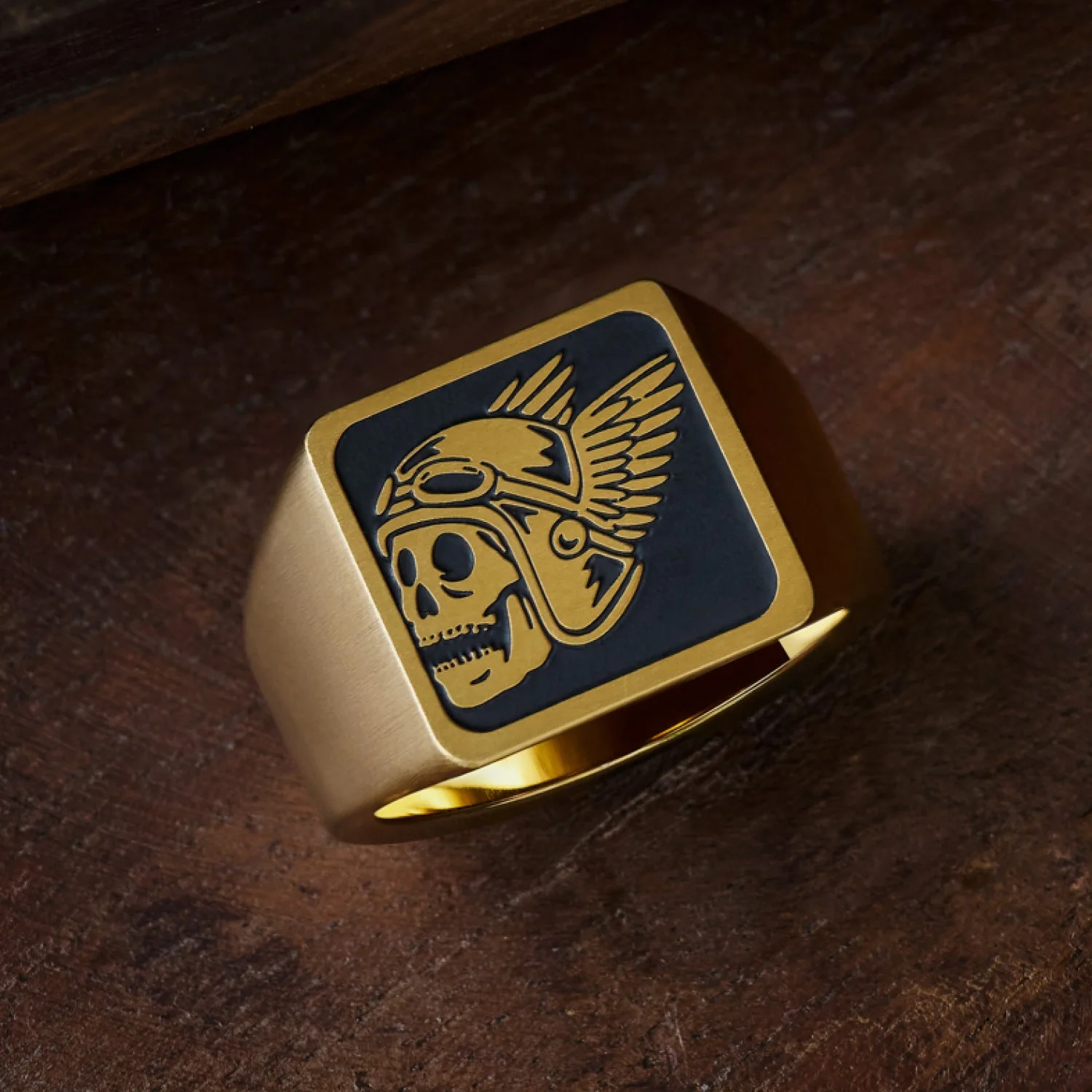 Godspeed Signet - 18K Gold - Image 7