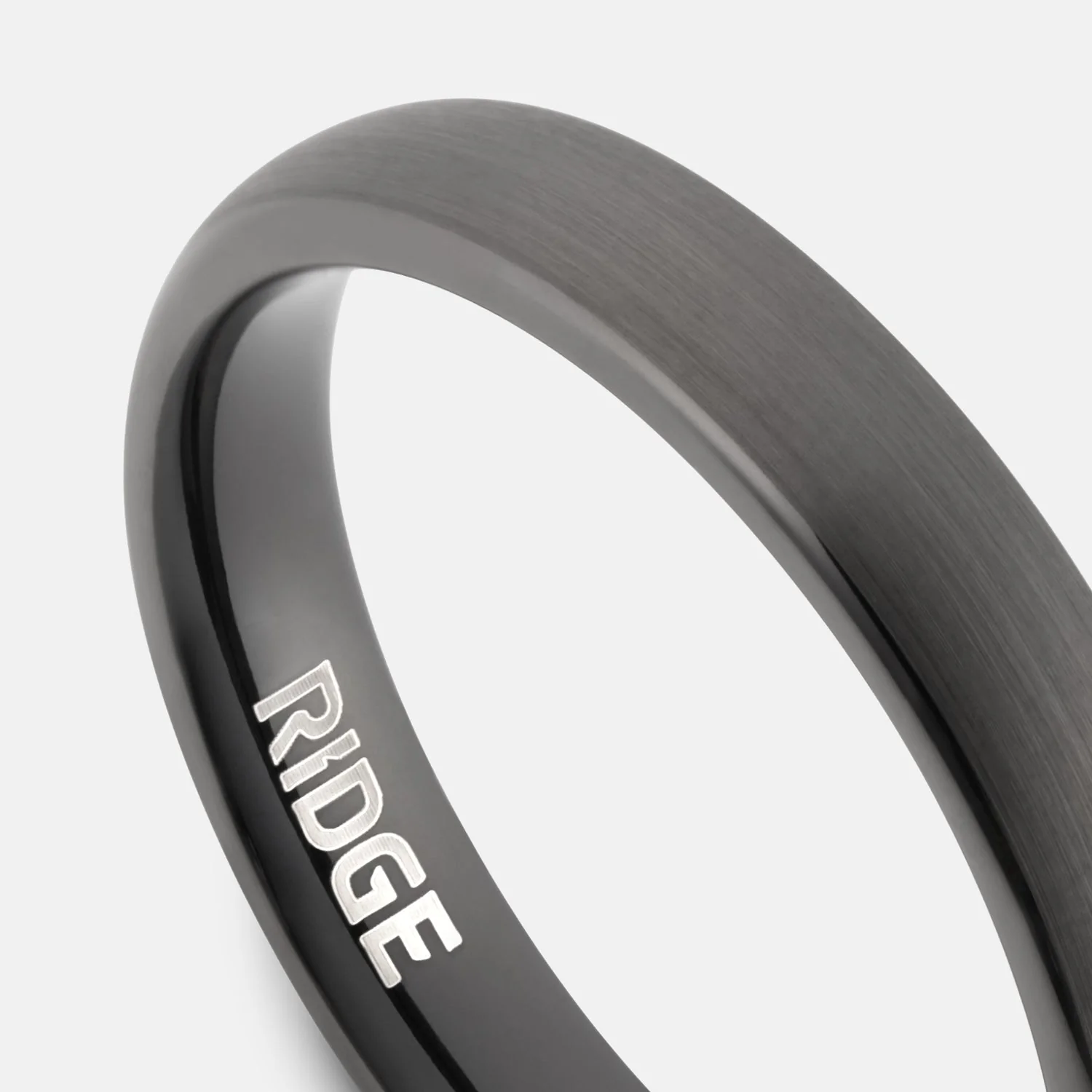 4mm Rounded Ring Set - Gunmetal - Image 4