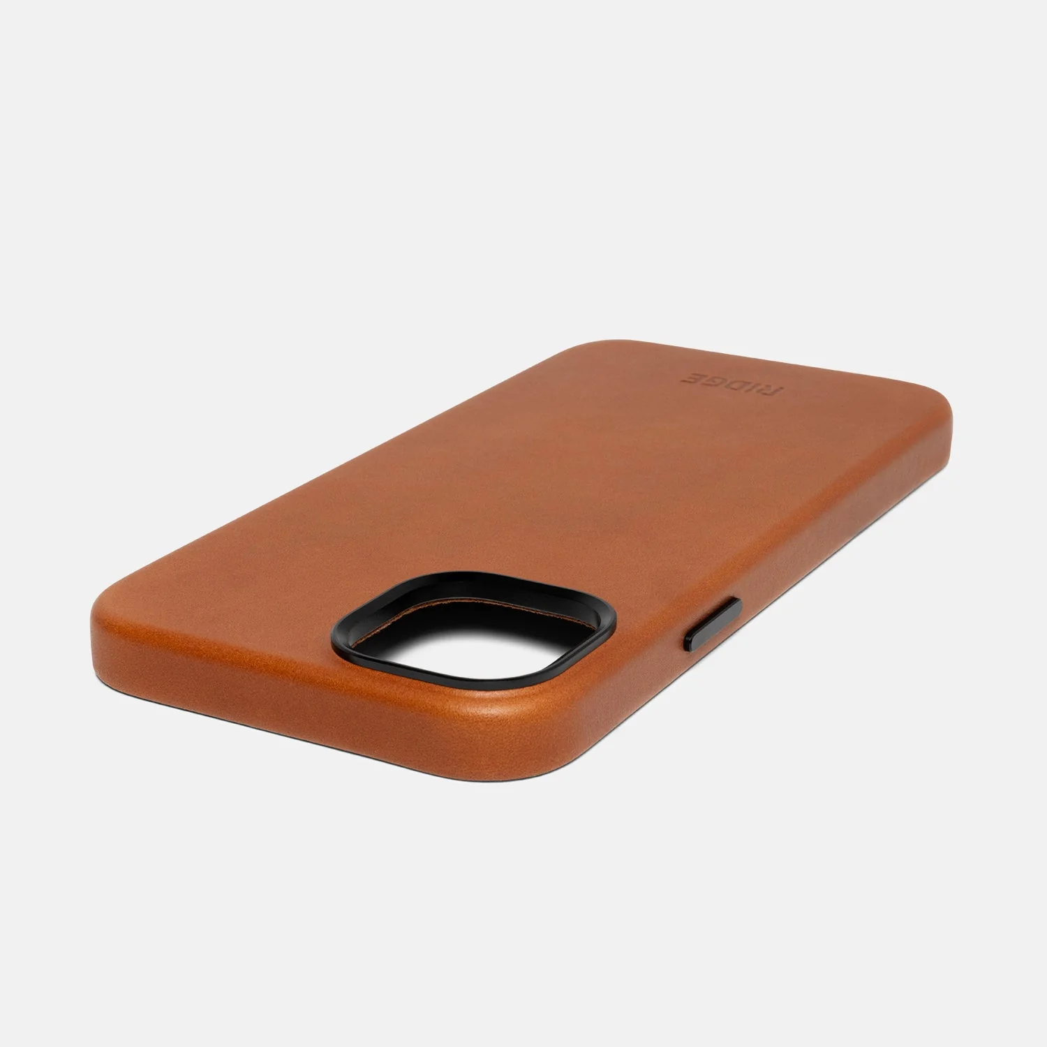 Ridge Phone Case - Tobacco Brown Leather - iPhone 15 Plus - Image 5