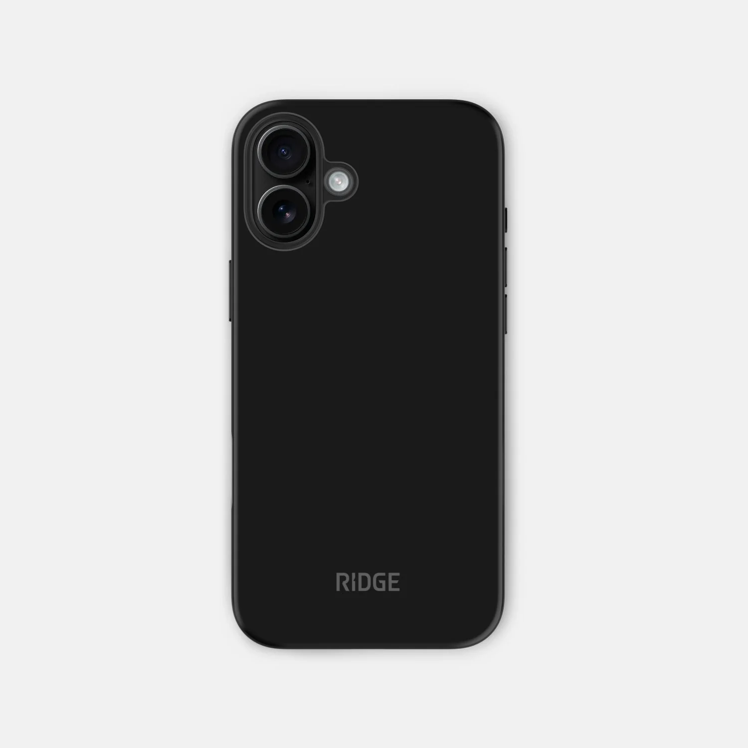 Ridge Phone Case - Matte Black - iPhone 16 Plus - Image 2