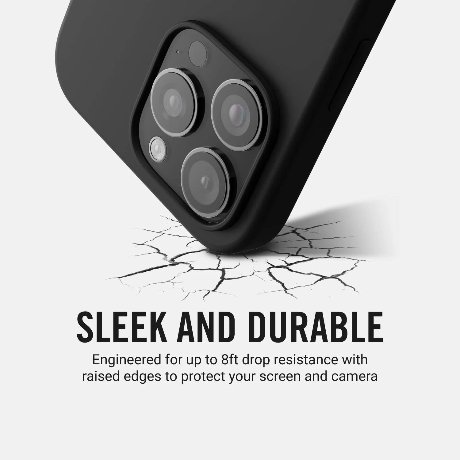 Ridge Phone Case - Matte Black - iPhone 16 Plus - Image 8