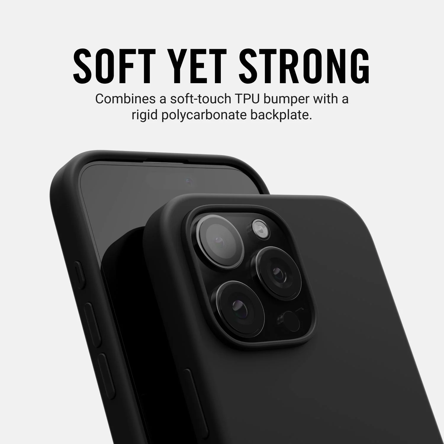 Ridge Phone Case - Matte Black - iPhone 16 Plus - Image 9