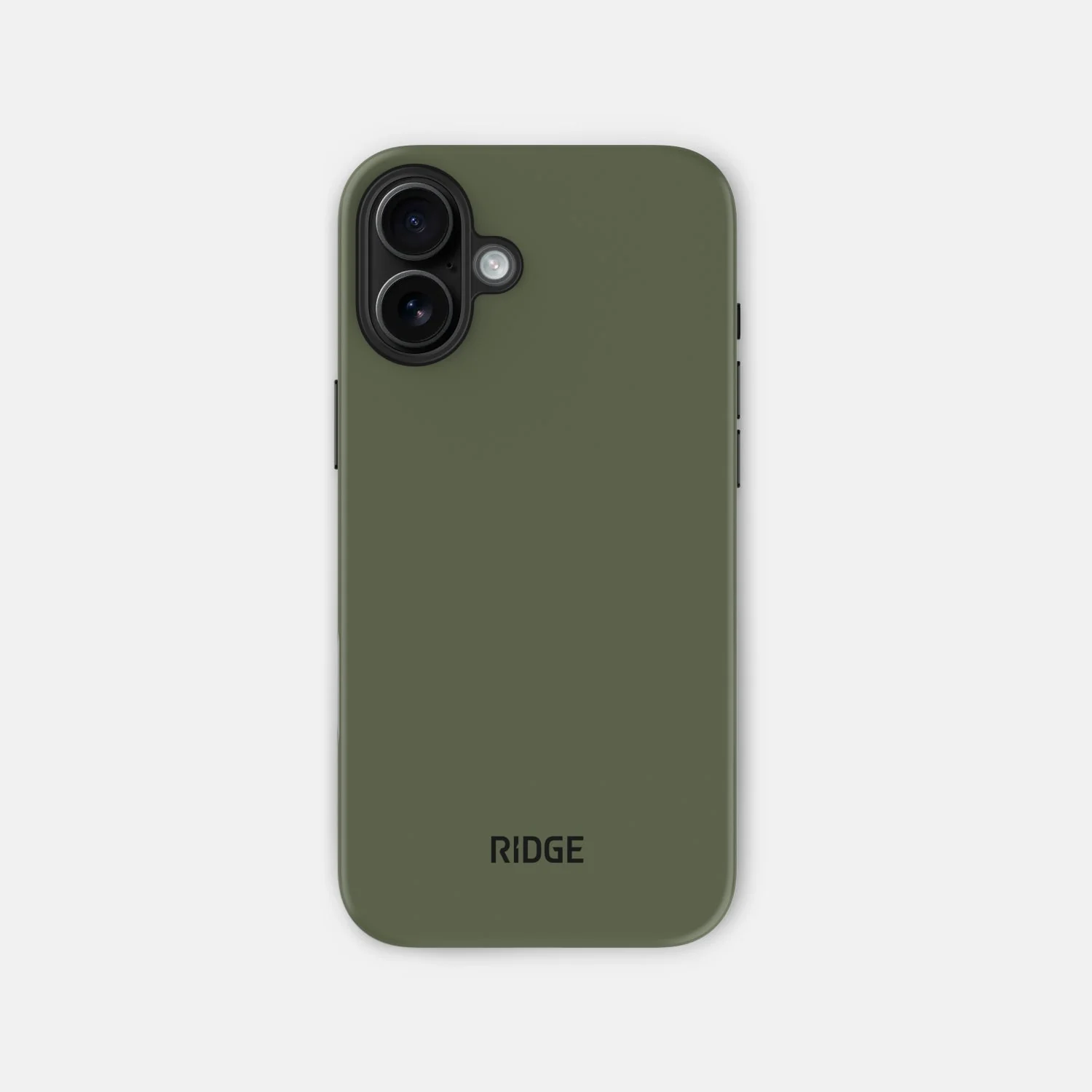 Ridge Phone Case - Matte Olive - iPhone 16 Plus - Image 2