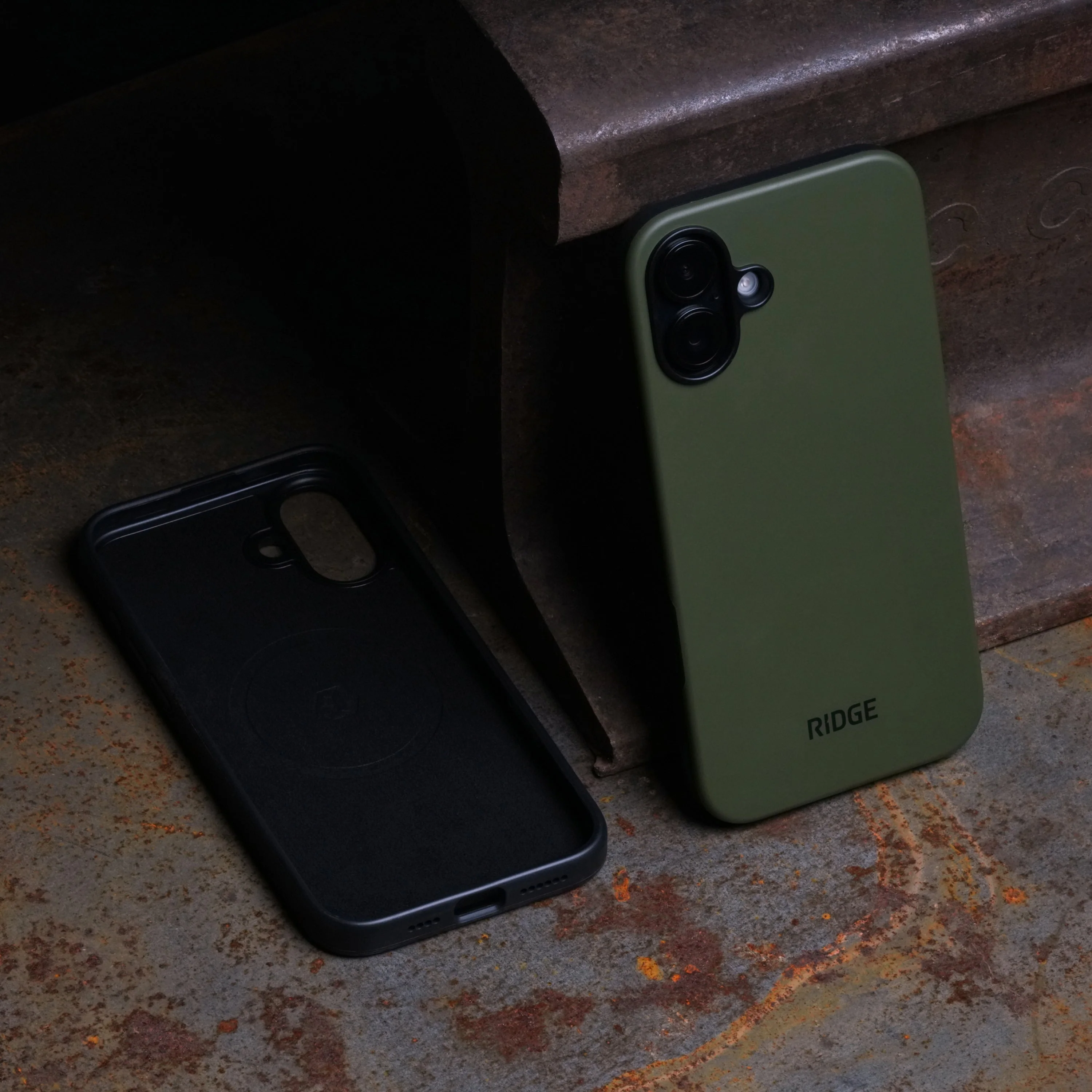 Ridge Phone Case - Matte Olive - iPhone 16 Plus - Image 6