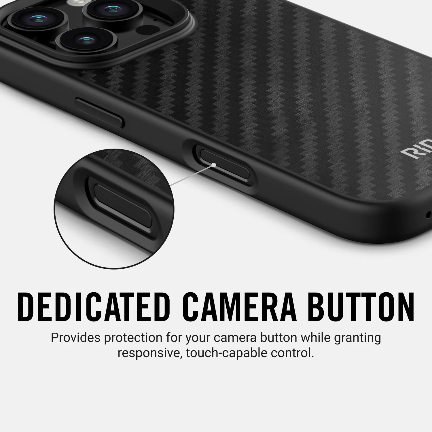 Ridge Phone Case - Carbon - iPhone 16 Pro - Image 11