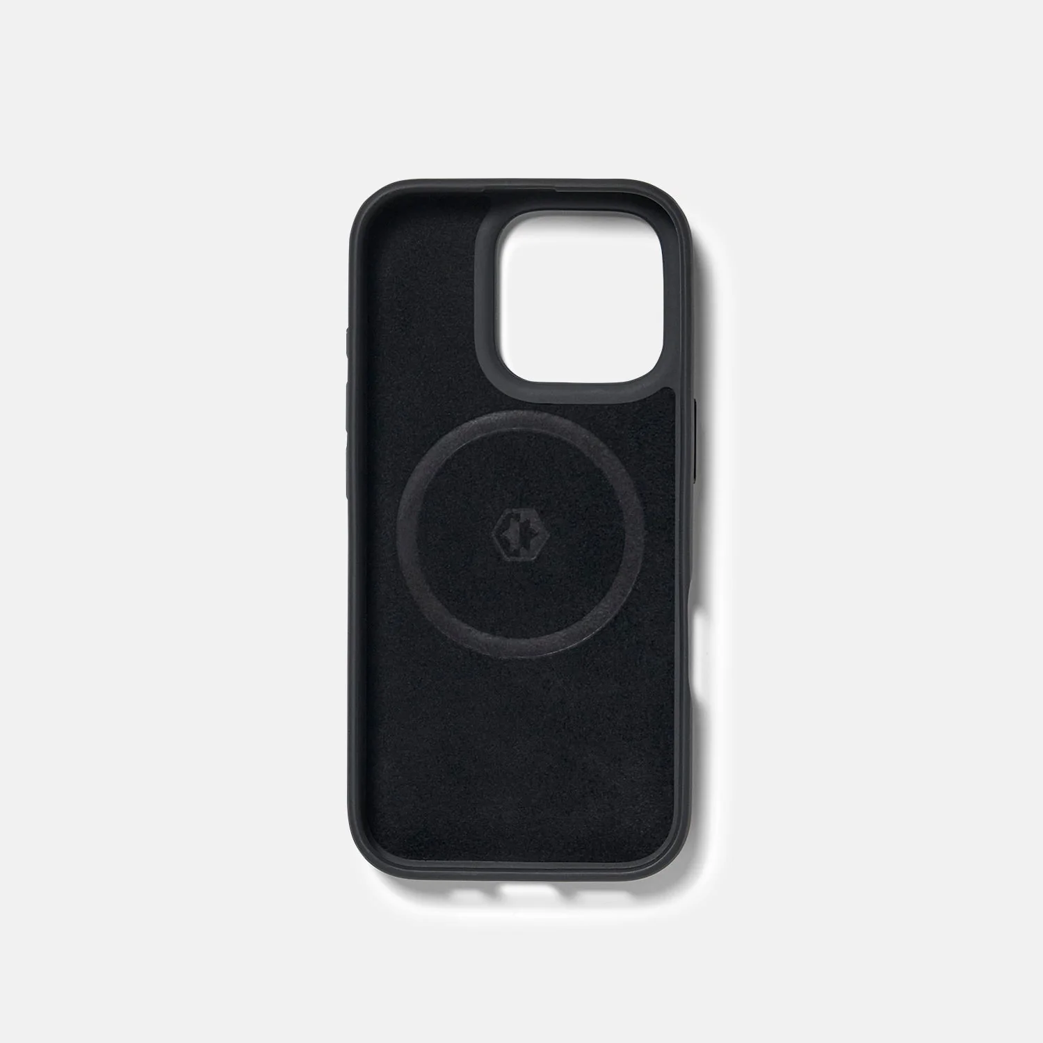 Ridge Phone Case - Midnight Black Leather - iPhone 16 Pro - Image 3