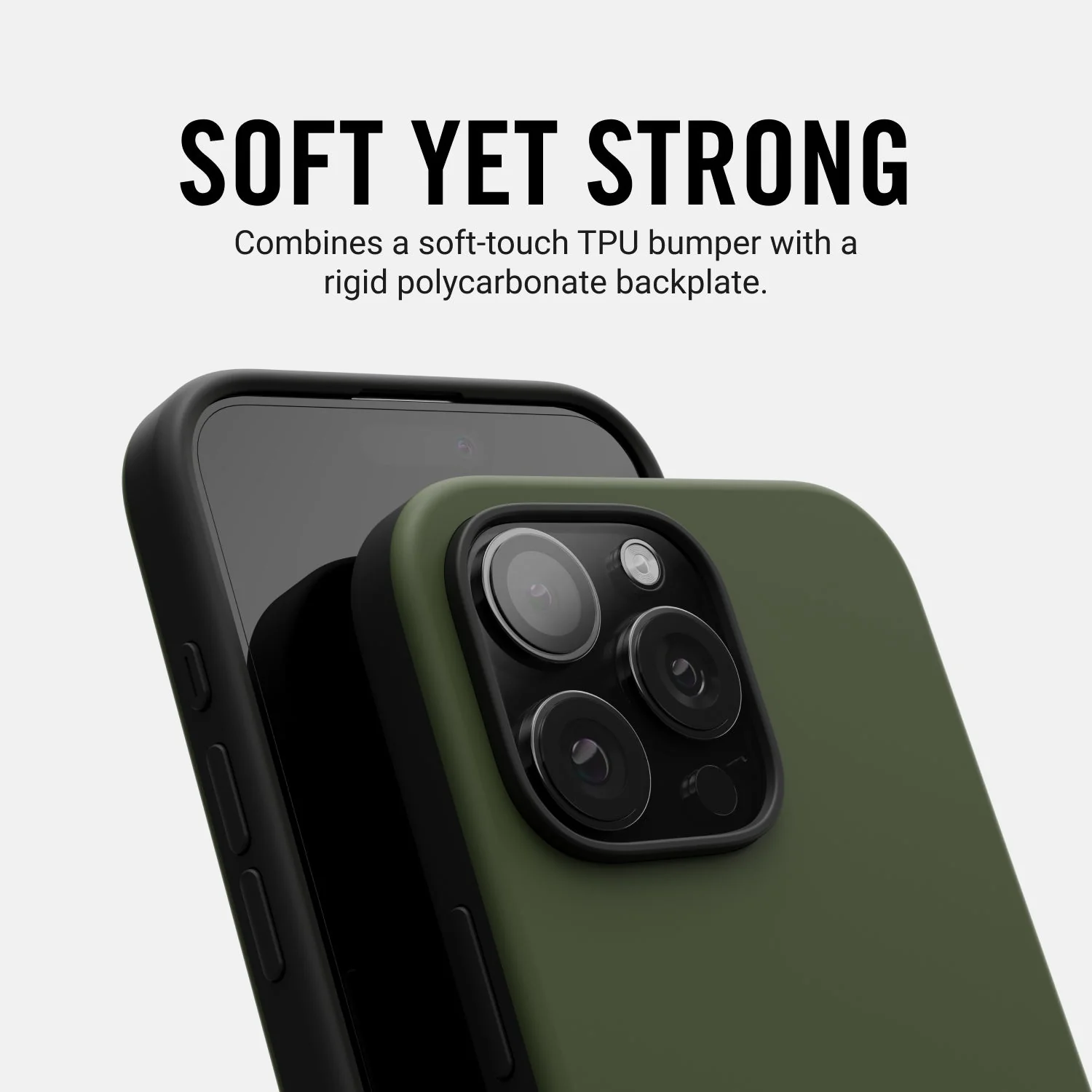 Ridge Phone Case - Matte Olive - iPhone 16 Pro Max - Image 9