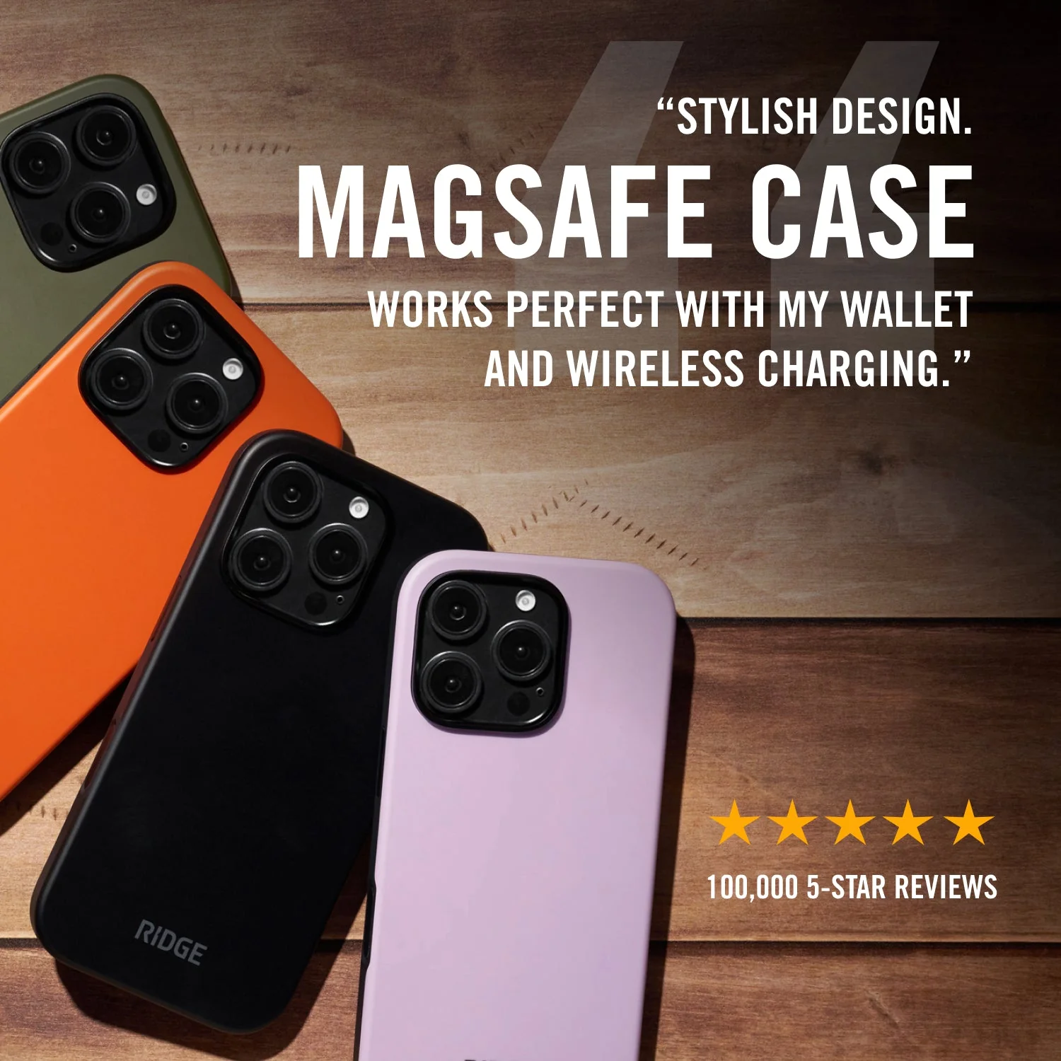 Ridge Phone Case - Tobacco Brown Leather - iPhone 16 Pro Max - Image 11