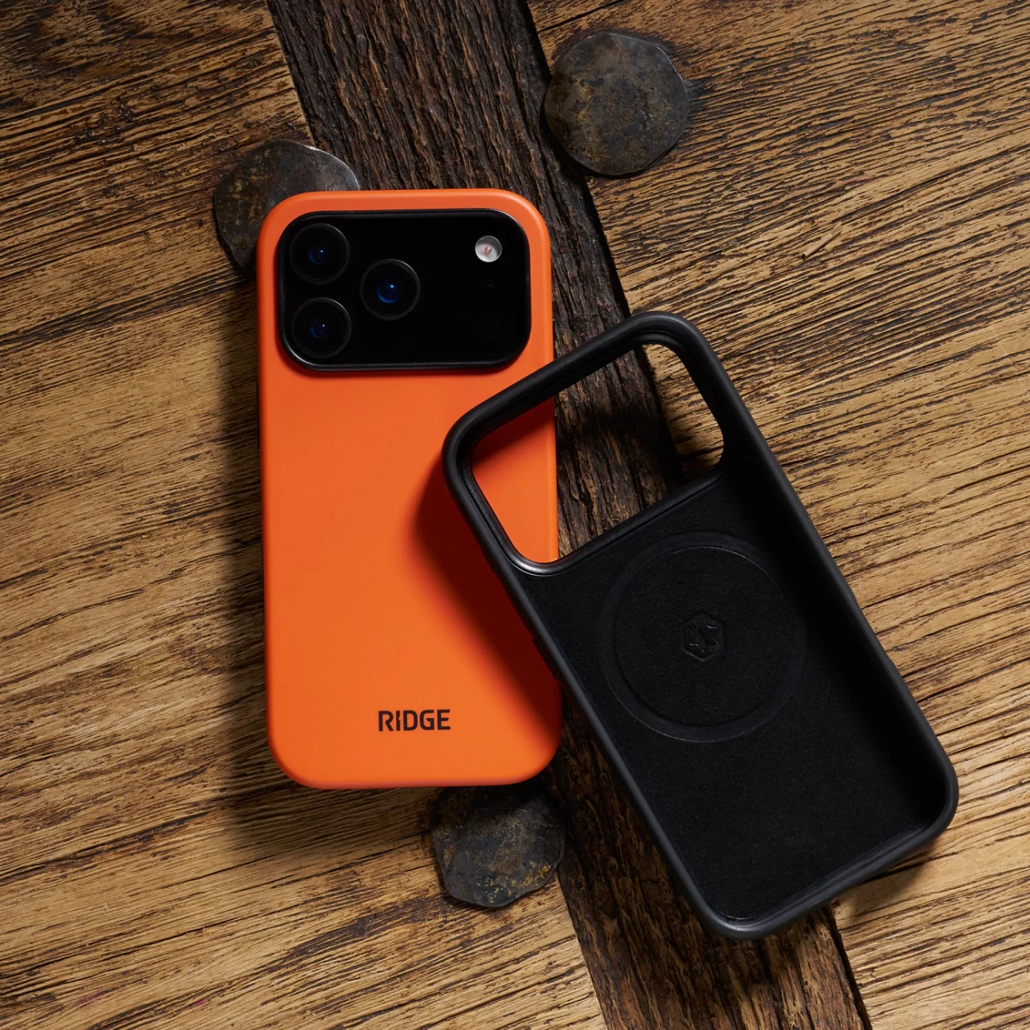 Ridge Phone Case - Basecamp Orange - iPhone 17 Pro - Image 5