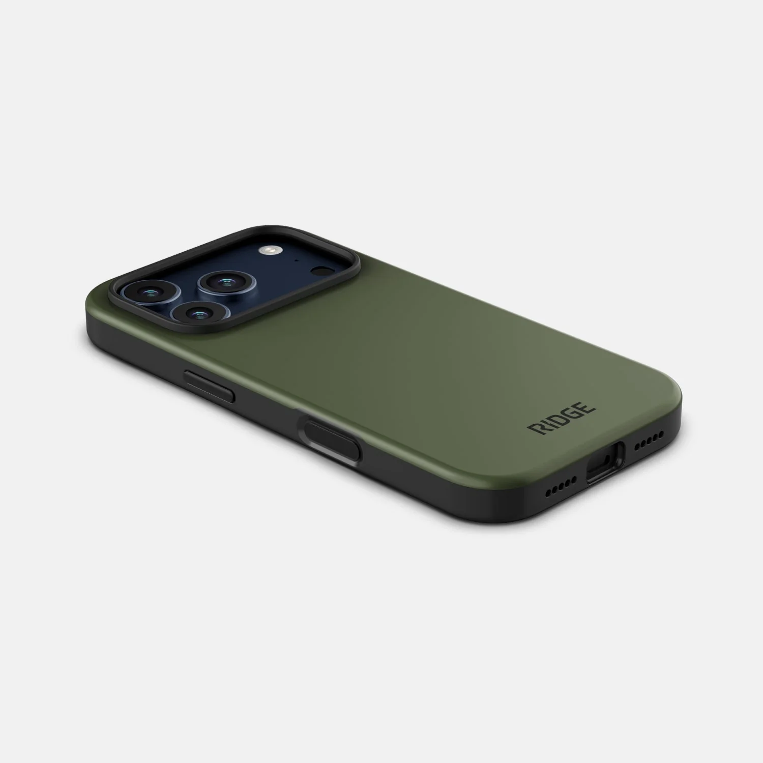 Ridge Phone Case - Matte Olive - iPhone 17 Pro - Image 4