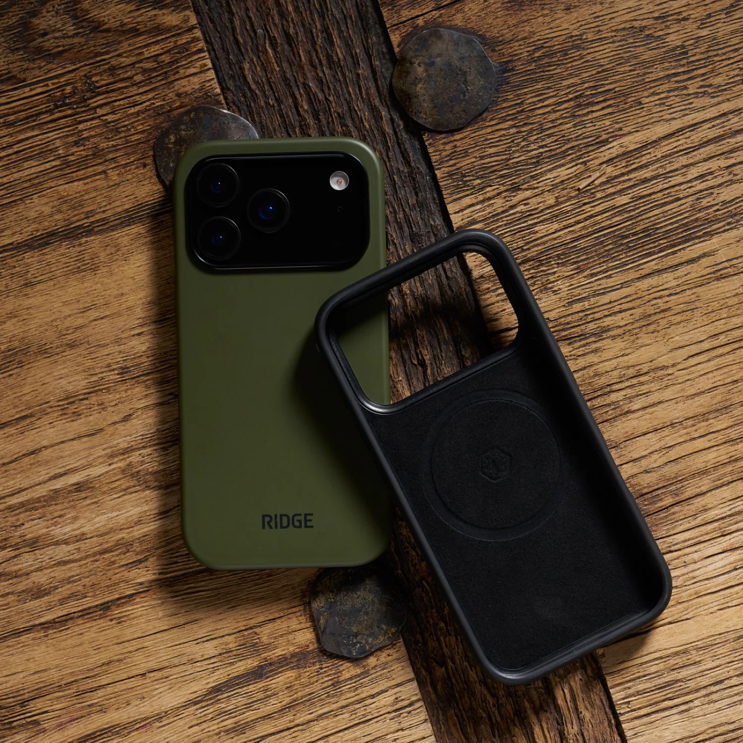 Ridge Phone Case - Matte Olive - iPhone 17 Pro - Image 5